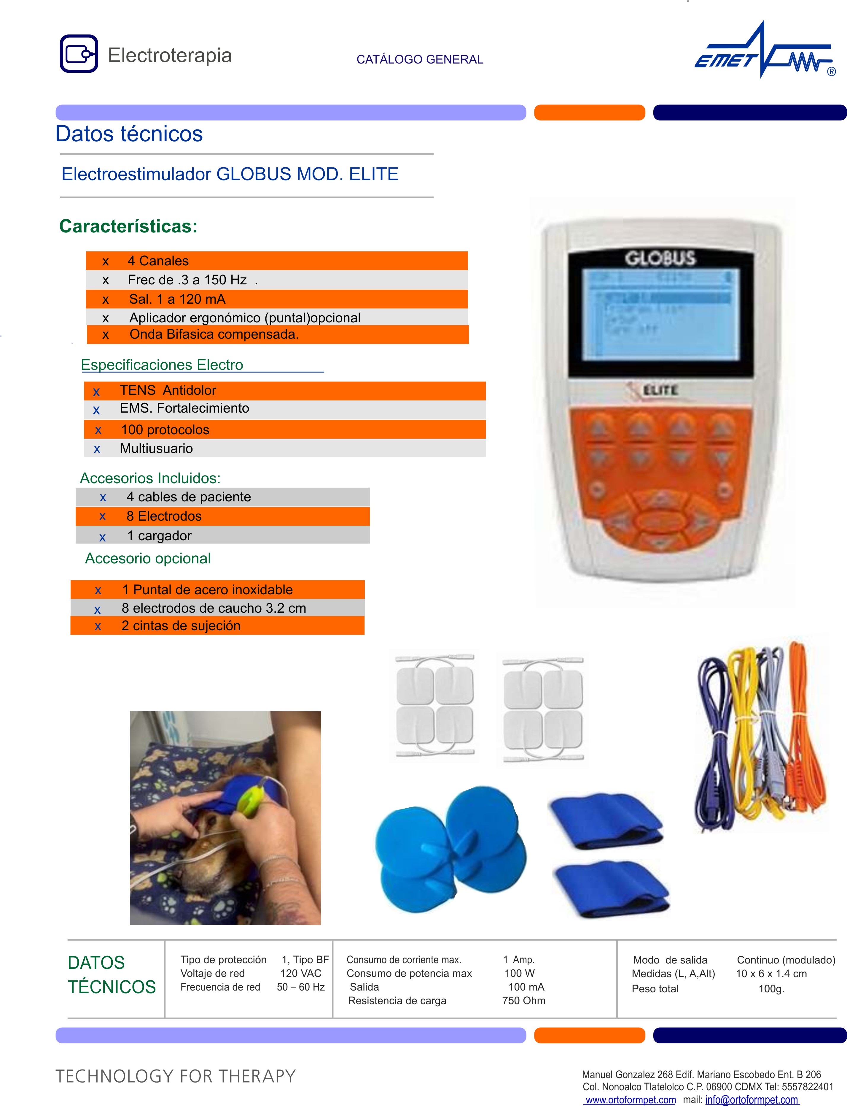 Globus Elite Electro Stimulator