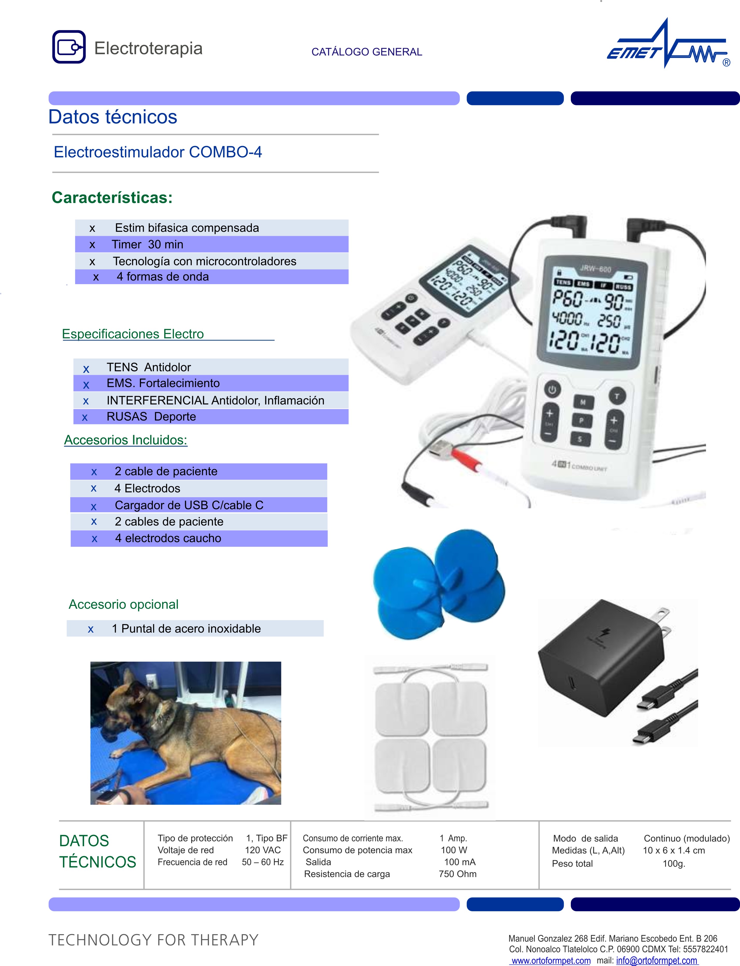 Combo-4 Electro Stimulator