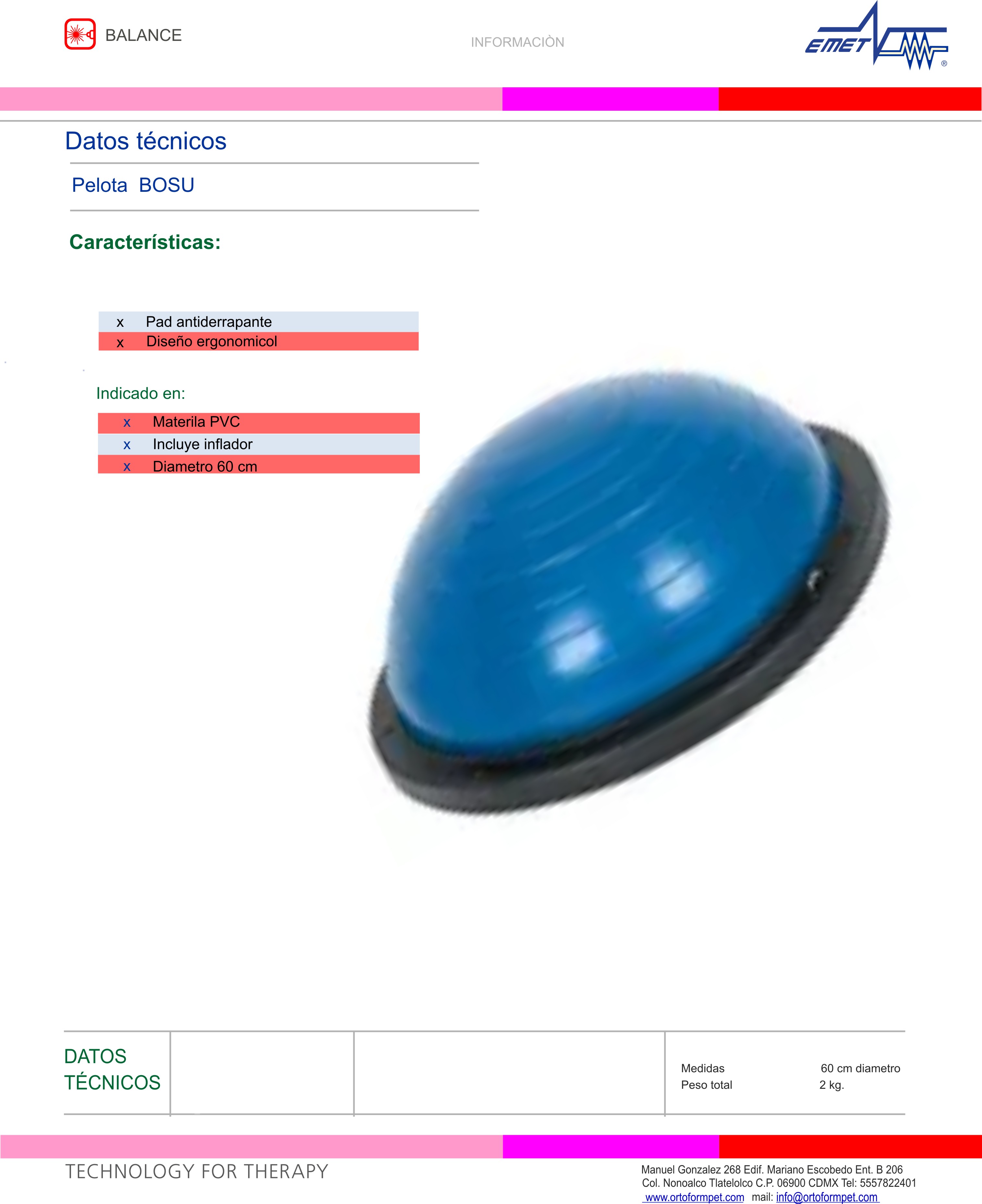 BOSU Balance Ball
