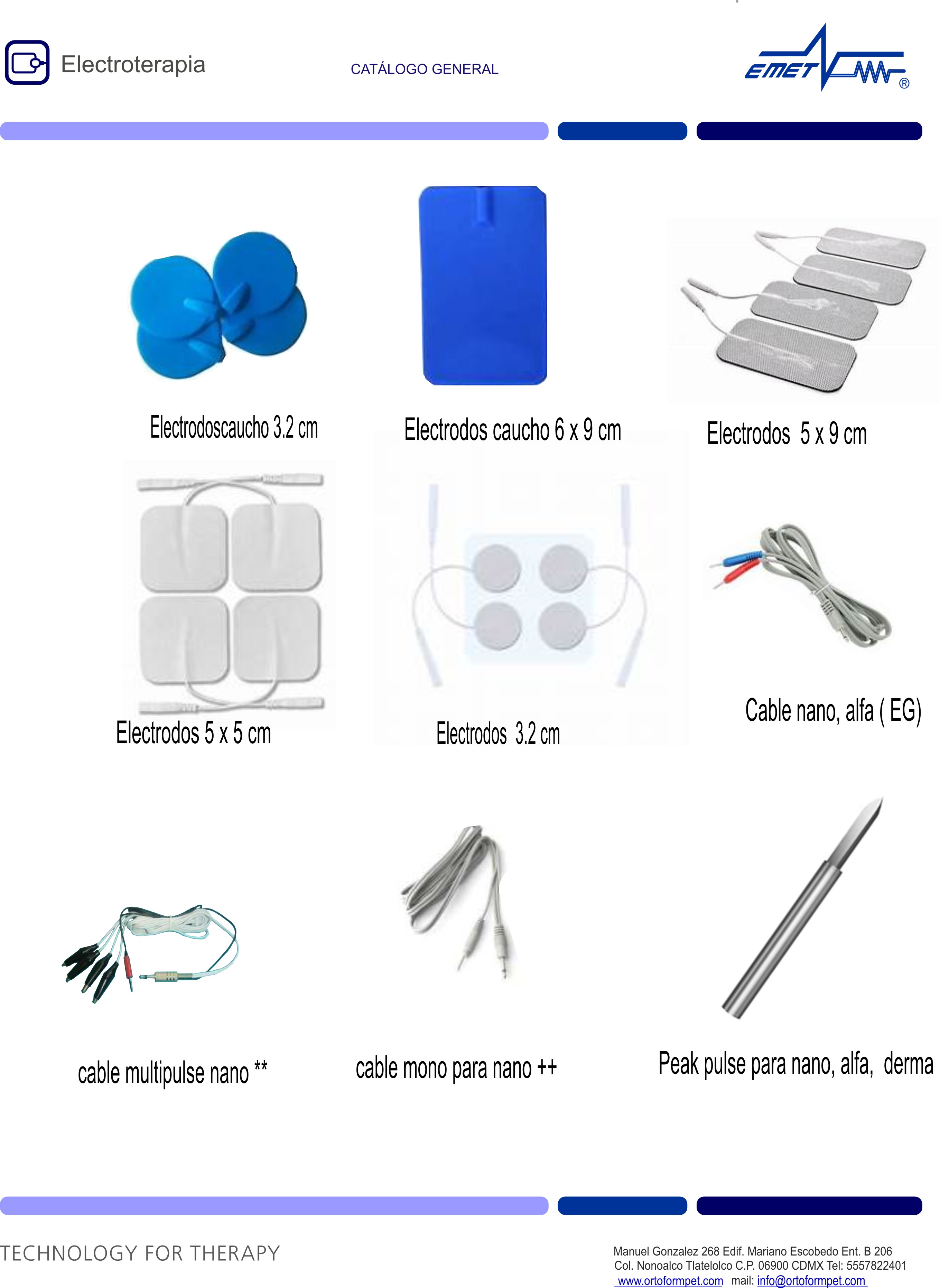 Electrotherapy Electrodes Set