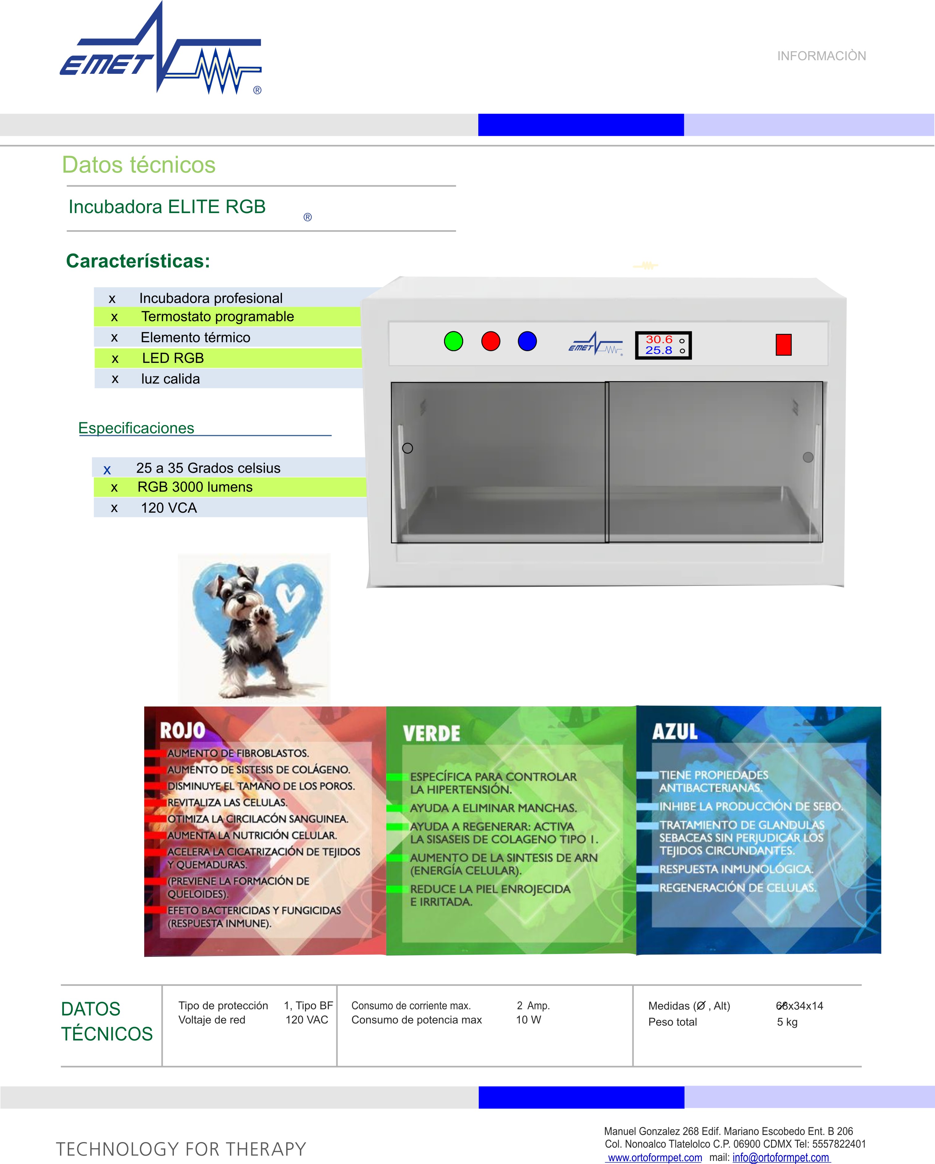 ELITE RGB Incubadora
