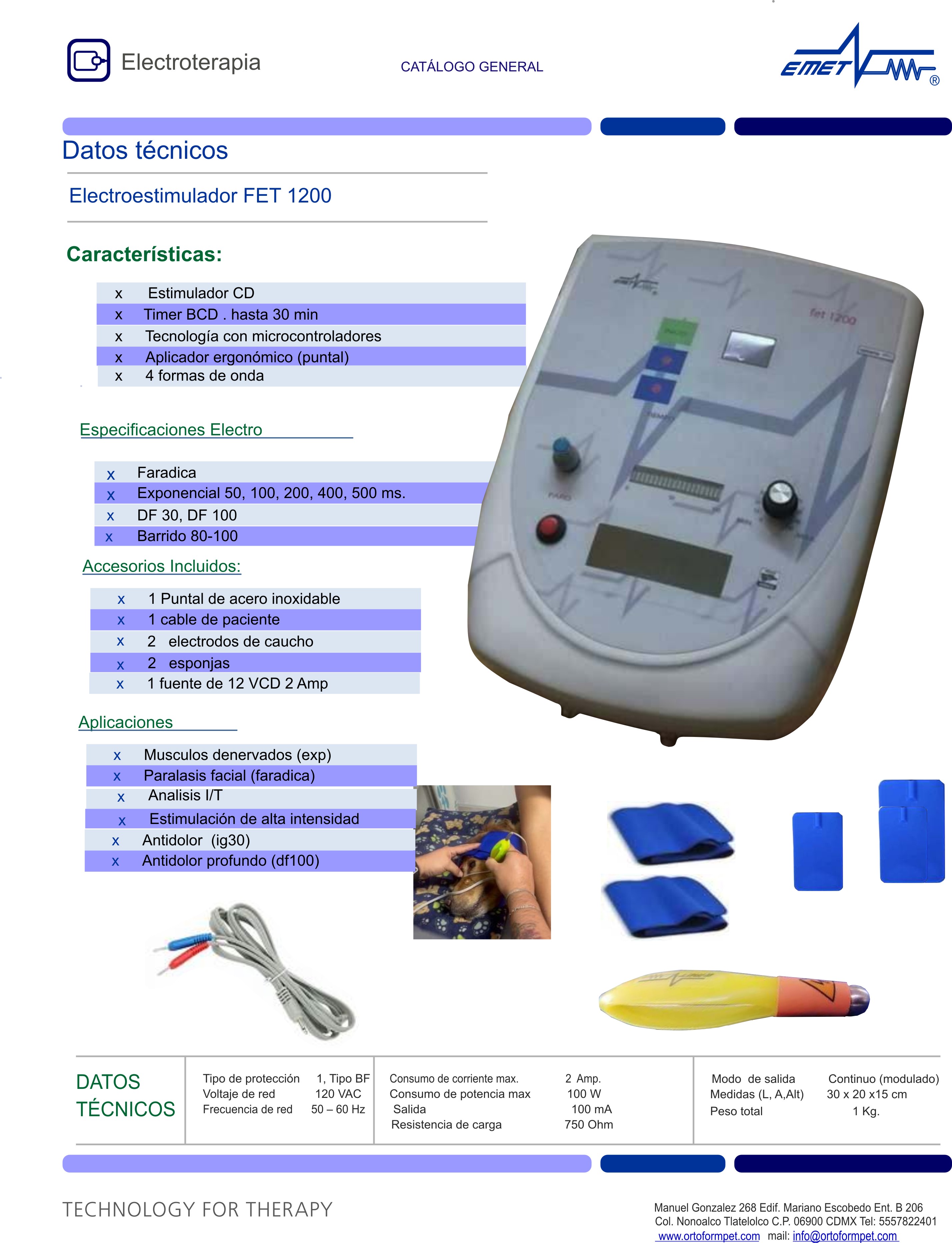 Electrostimulator FET 1200
