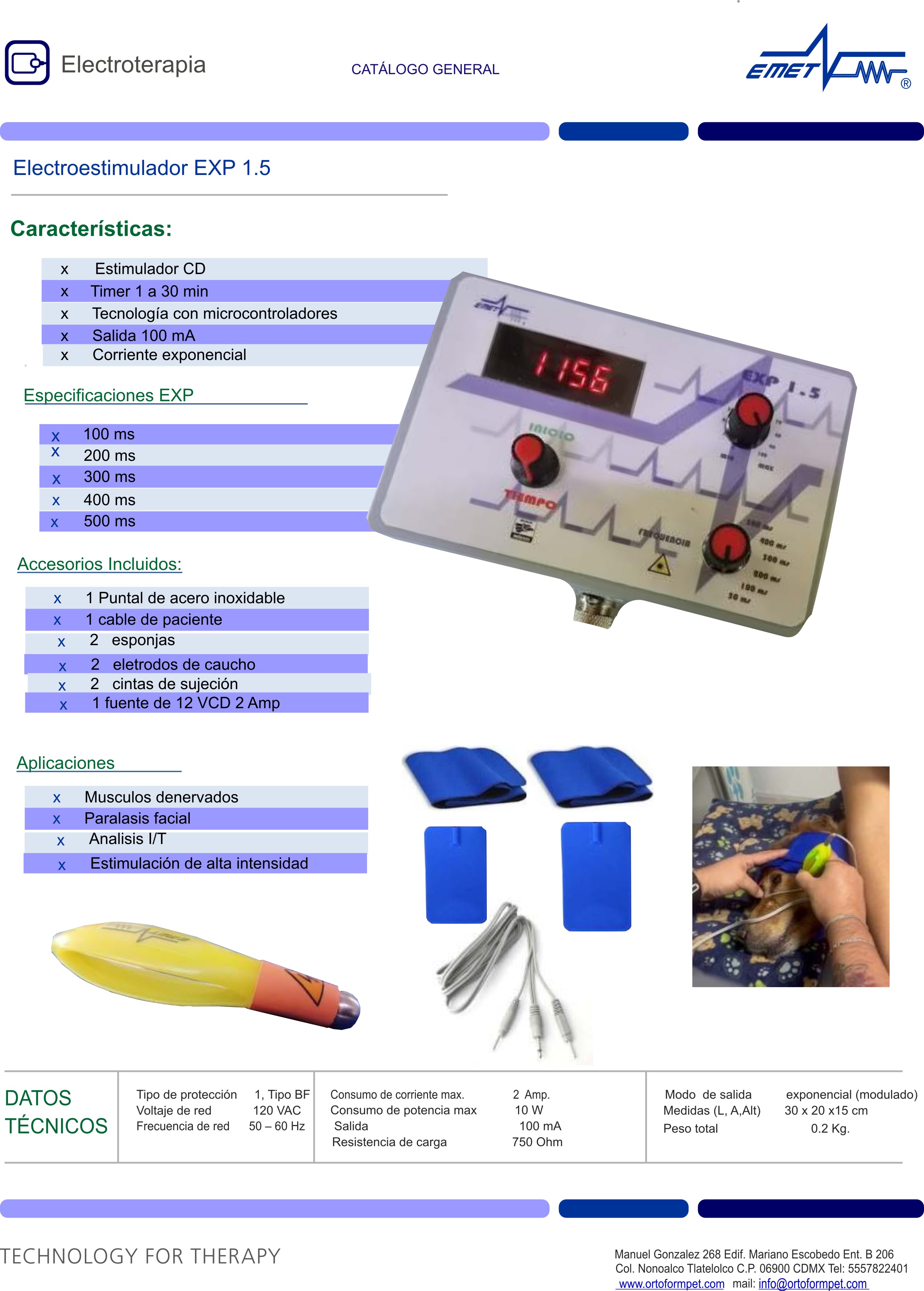 Electrostimulator EXP 1.5