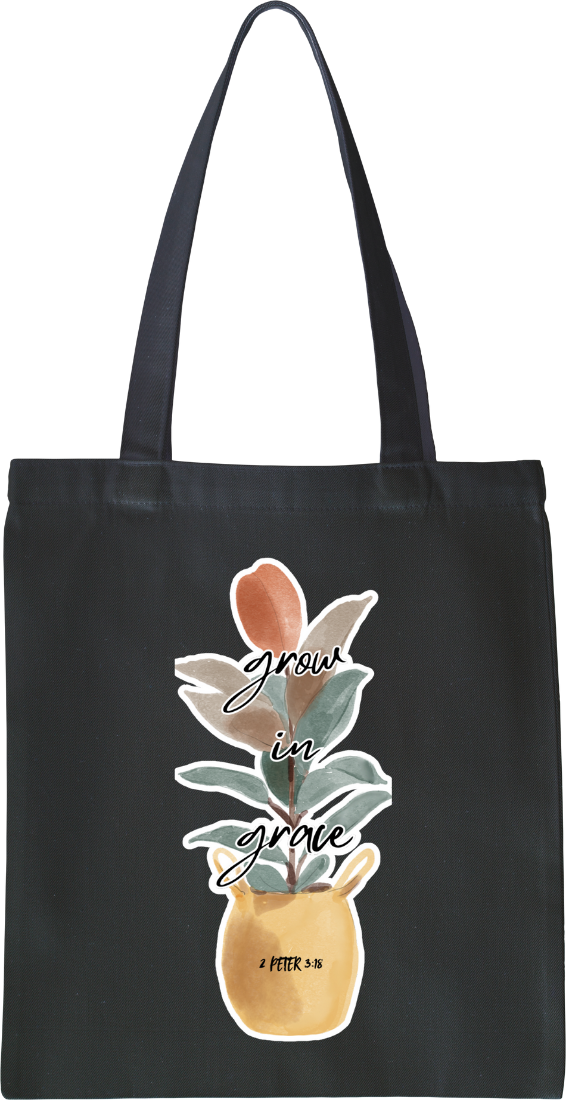 Grow in Grace Tote Bag