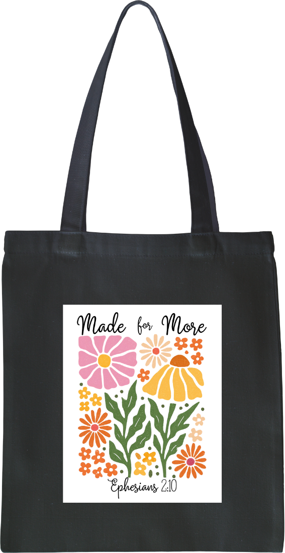Made for More Floral Tote Bag