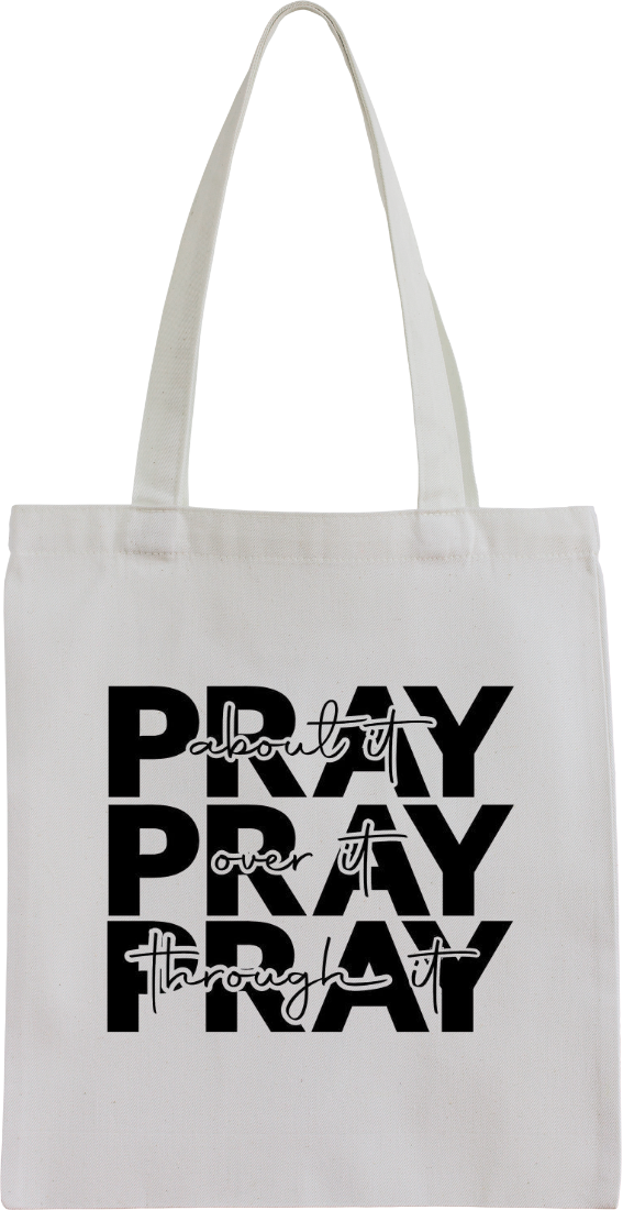 Motivational Canvas Tote Bag