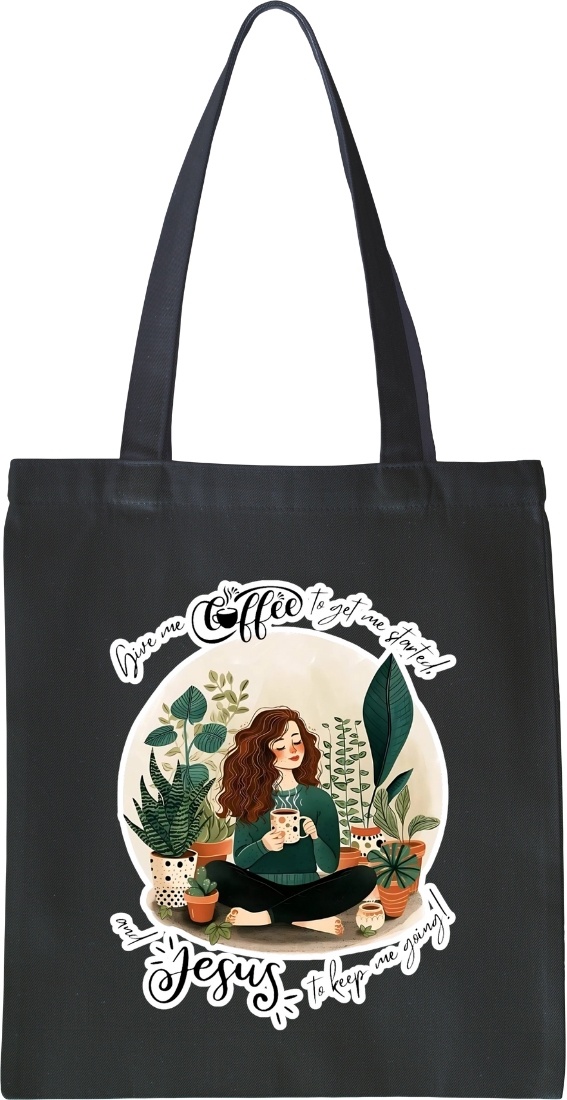 Inspirational Coffee Tote Bag