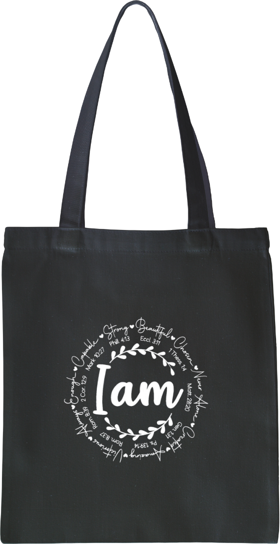 I Am Canvas Tote Bag