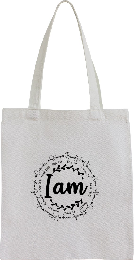 Inspirational Canvas Tote Bag