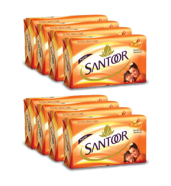 Santoor Soap Pack