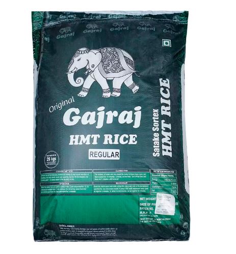 Gajraj HMT Premium Rice 26 Kg Bag