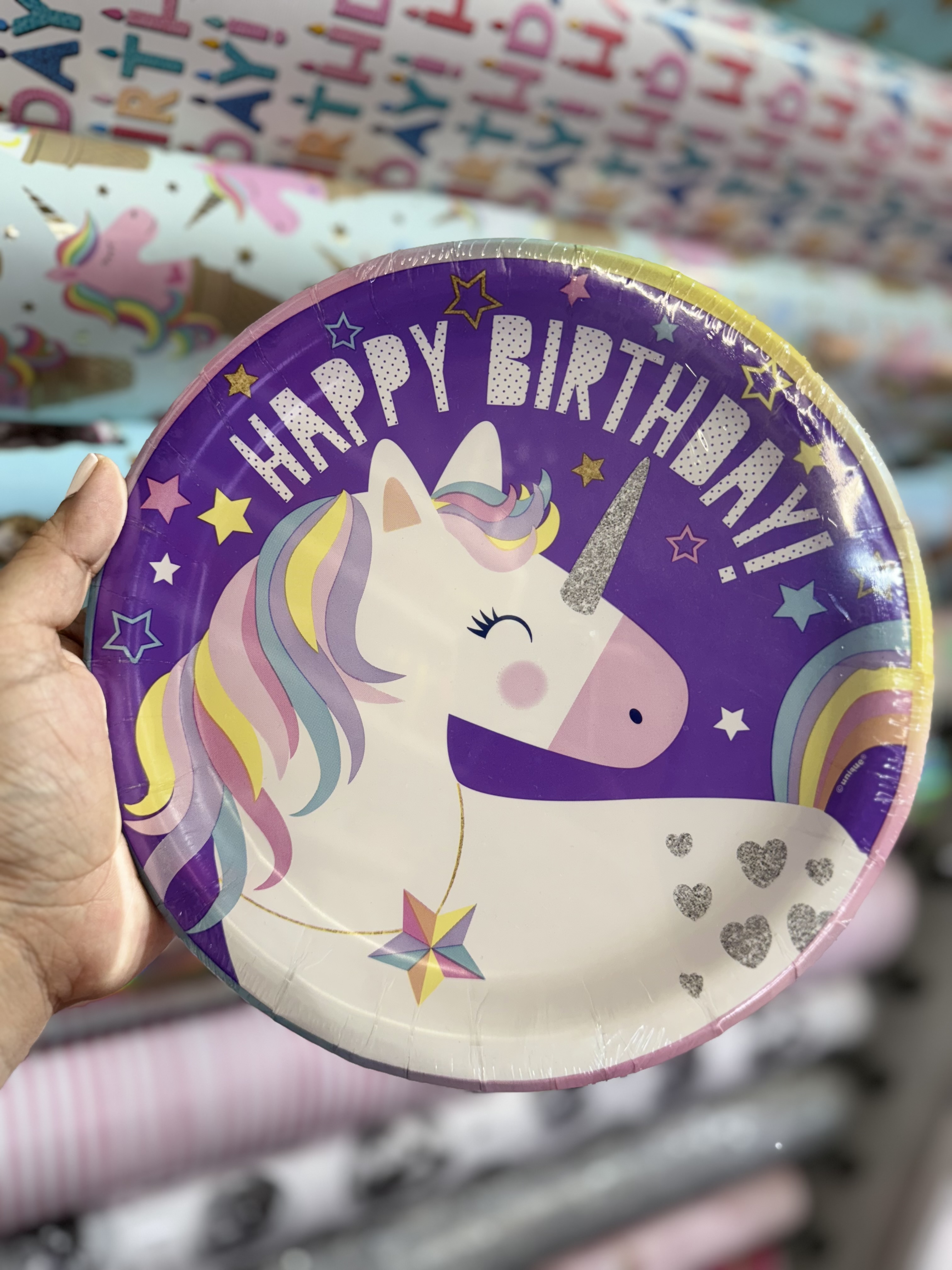 PLATO GRANDE "MORADO UNICORNIO" 