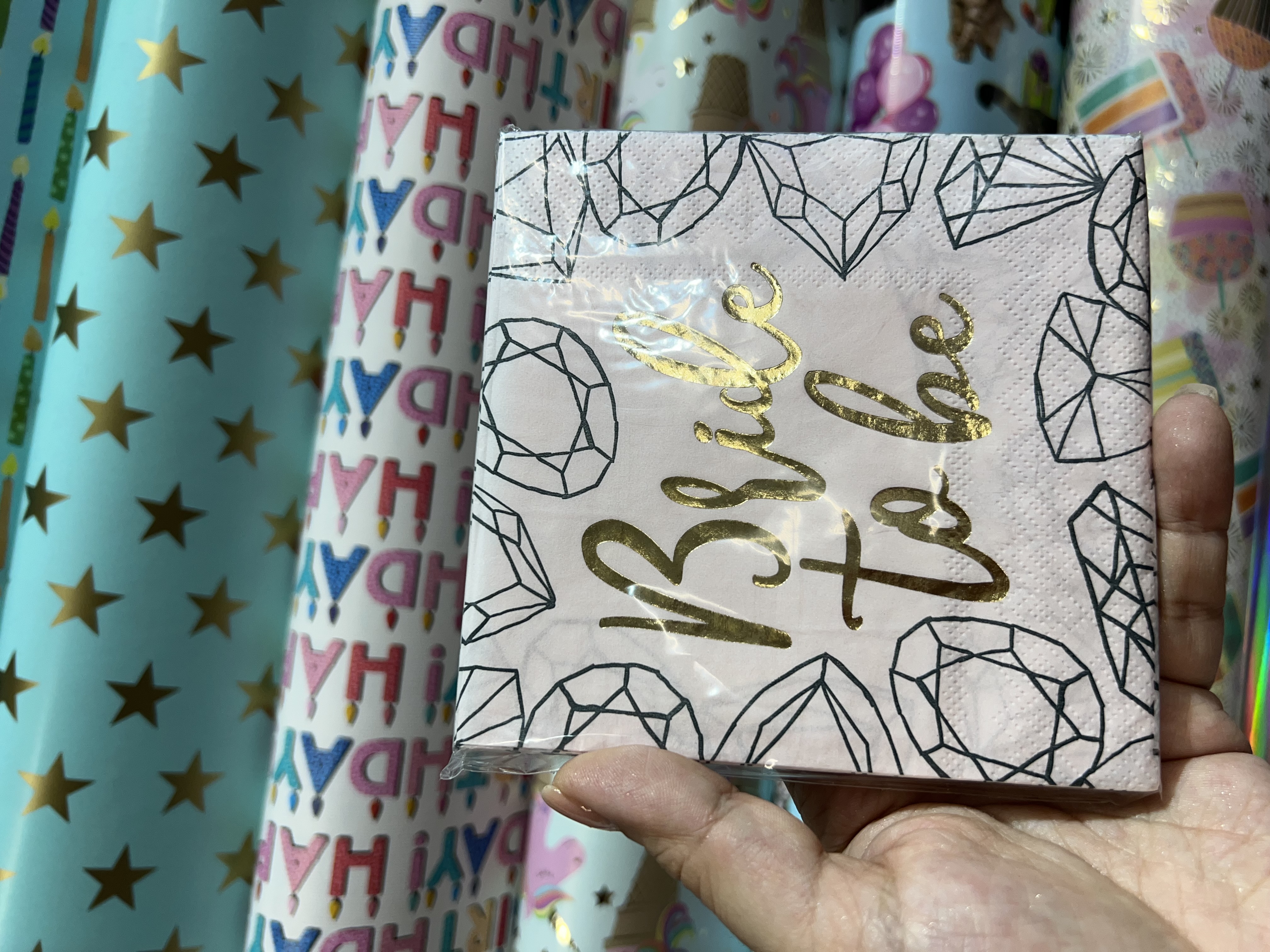 SERVILLETAS "BRIDE TO BE"