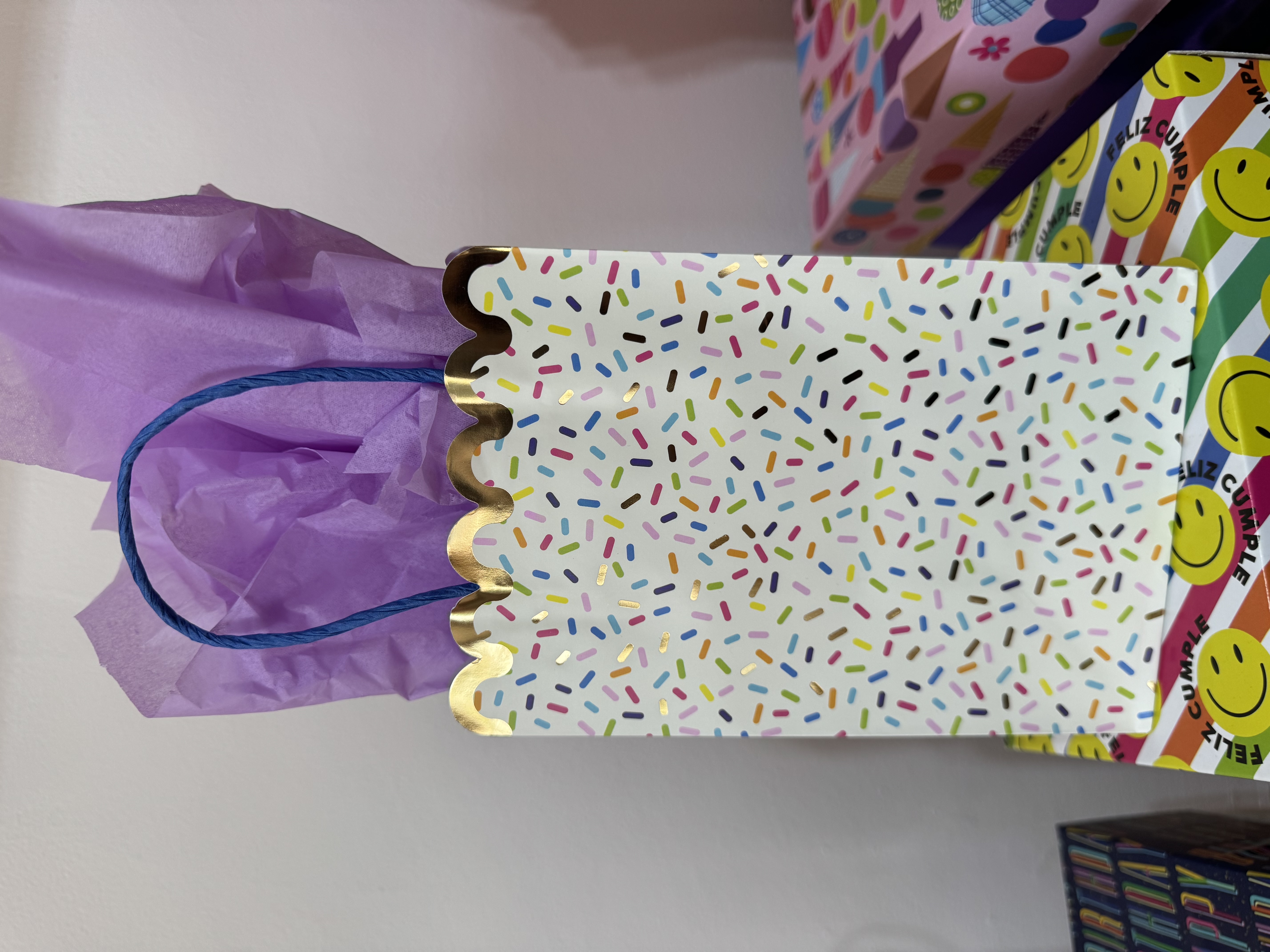 BOLSA REGALO "CHISPAS DE COLORES"