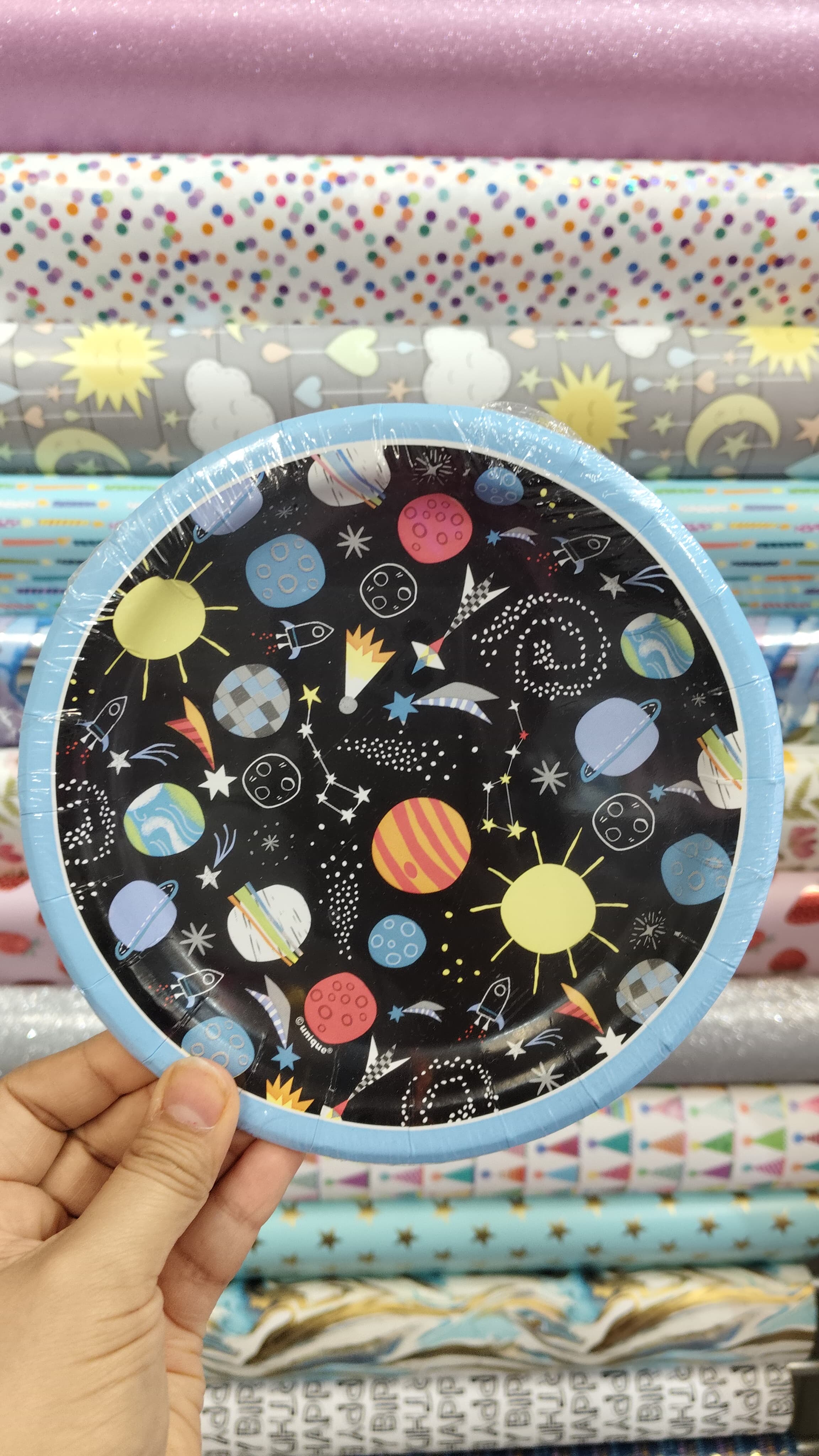 PLATO PASTELERO "ESPACIO"