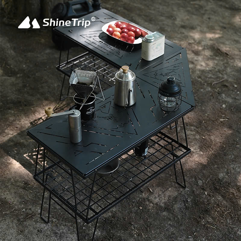 Bộ 2 kệ cắm trại T-230 ShineTrip
