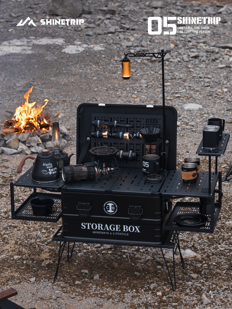 Bộ thùng nhôm cafe camping IGT - ShineTrip