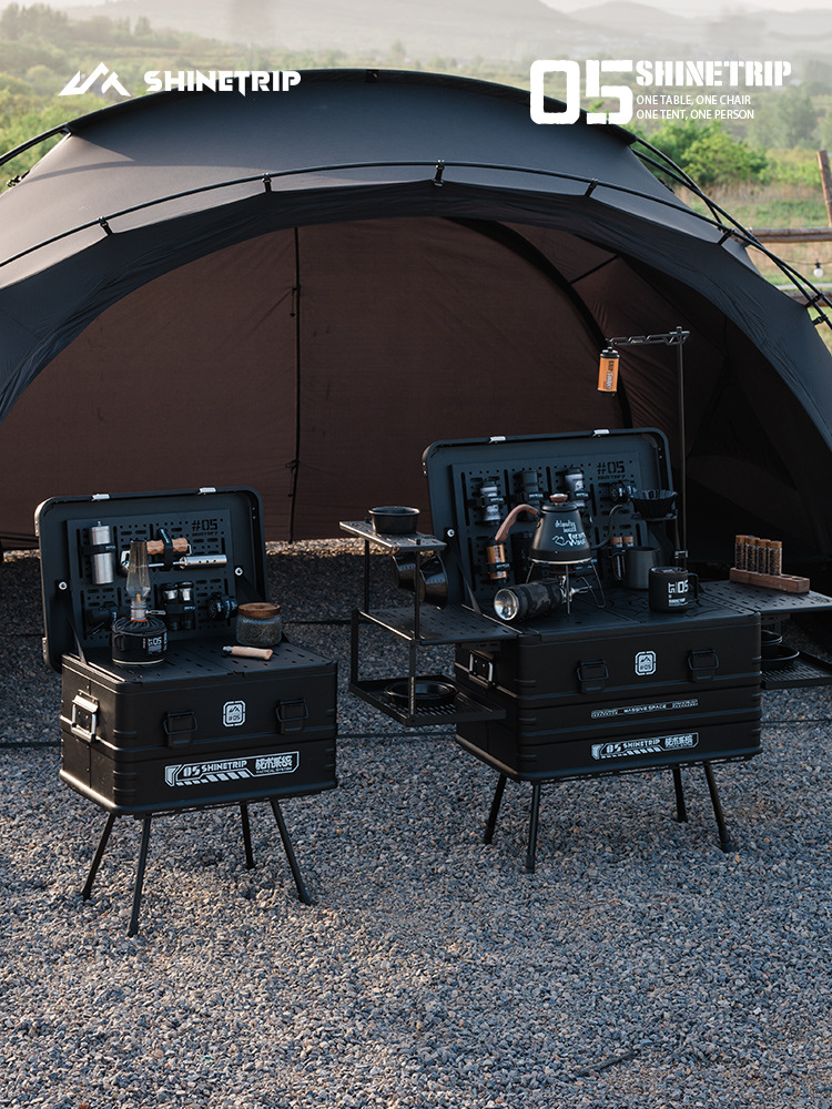 Bộ thùng nhôm cafe camping IGT - ShineTrip