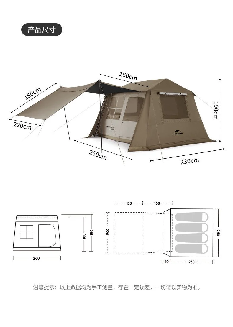 Lều cắm trại Naturehike Village 6.0