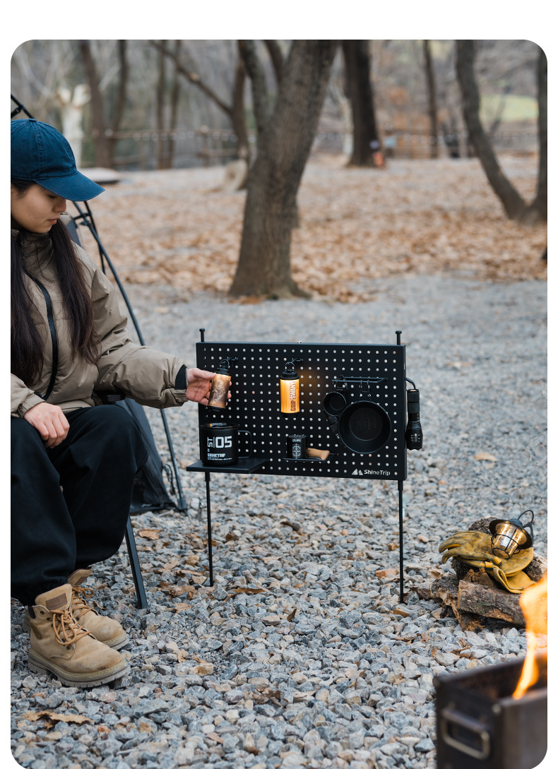 Bảng Pegboard camping  ShineTrip