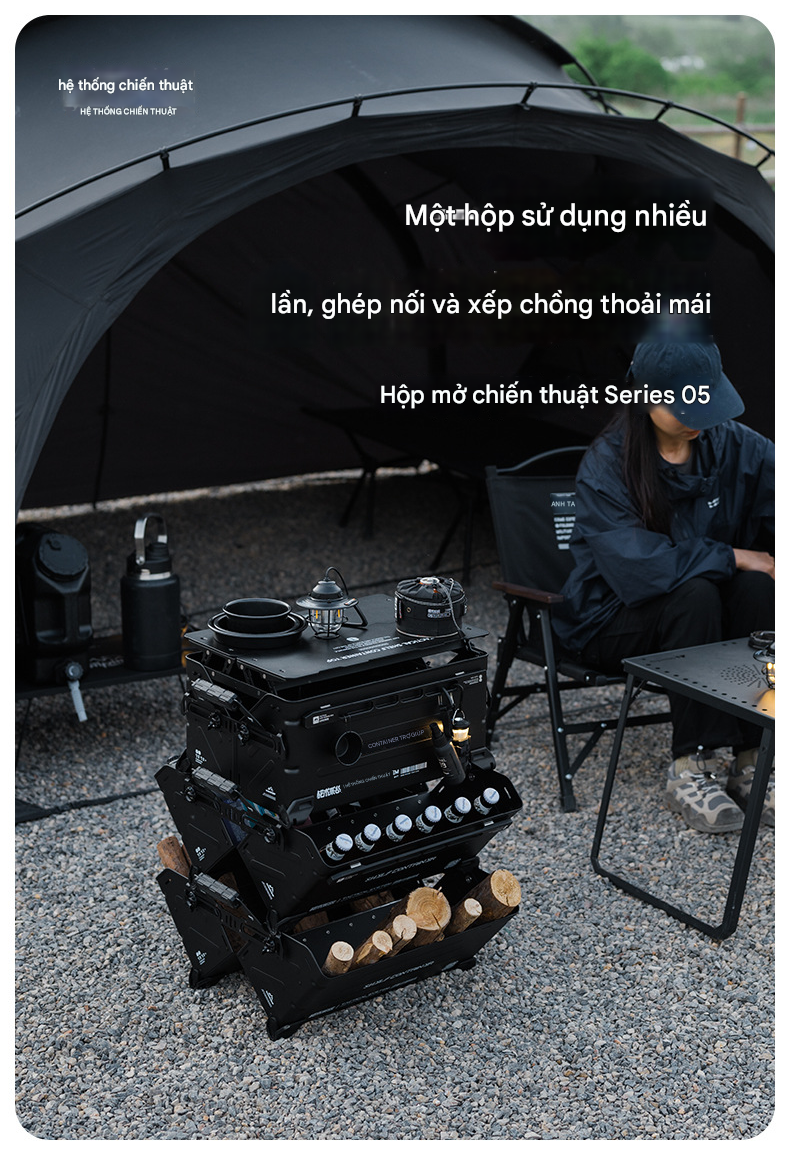 Thùng lưu trữ đa chức năng ST05 ShineTrip