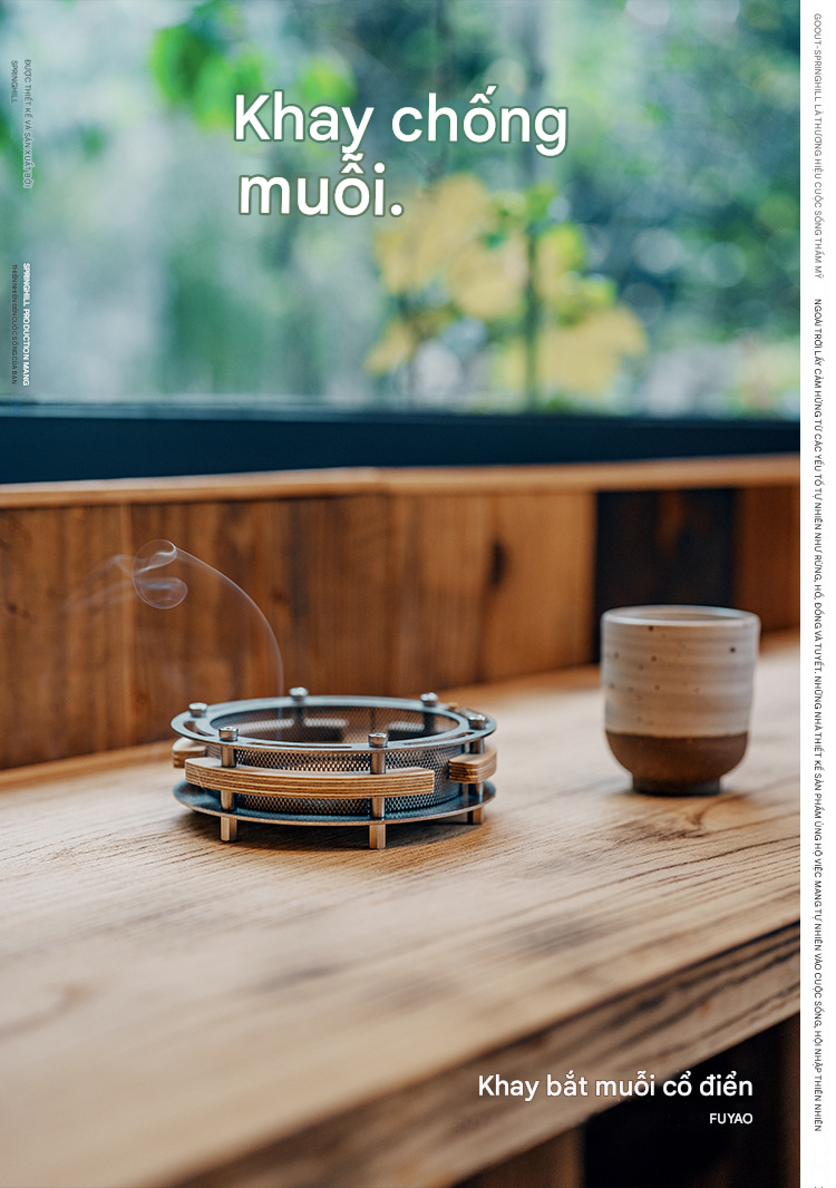 Cây Treo Hương Trầm / Gạt tàn Springhill