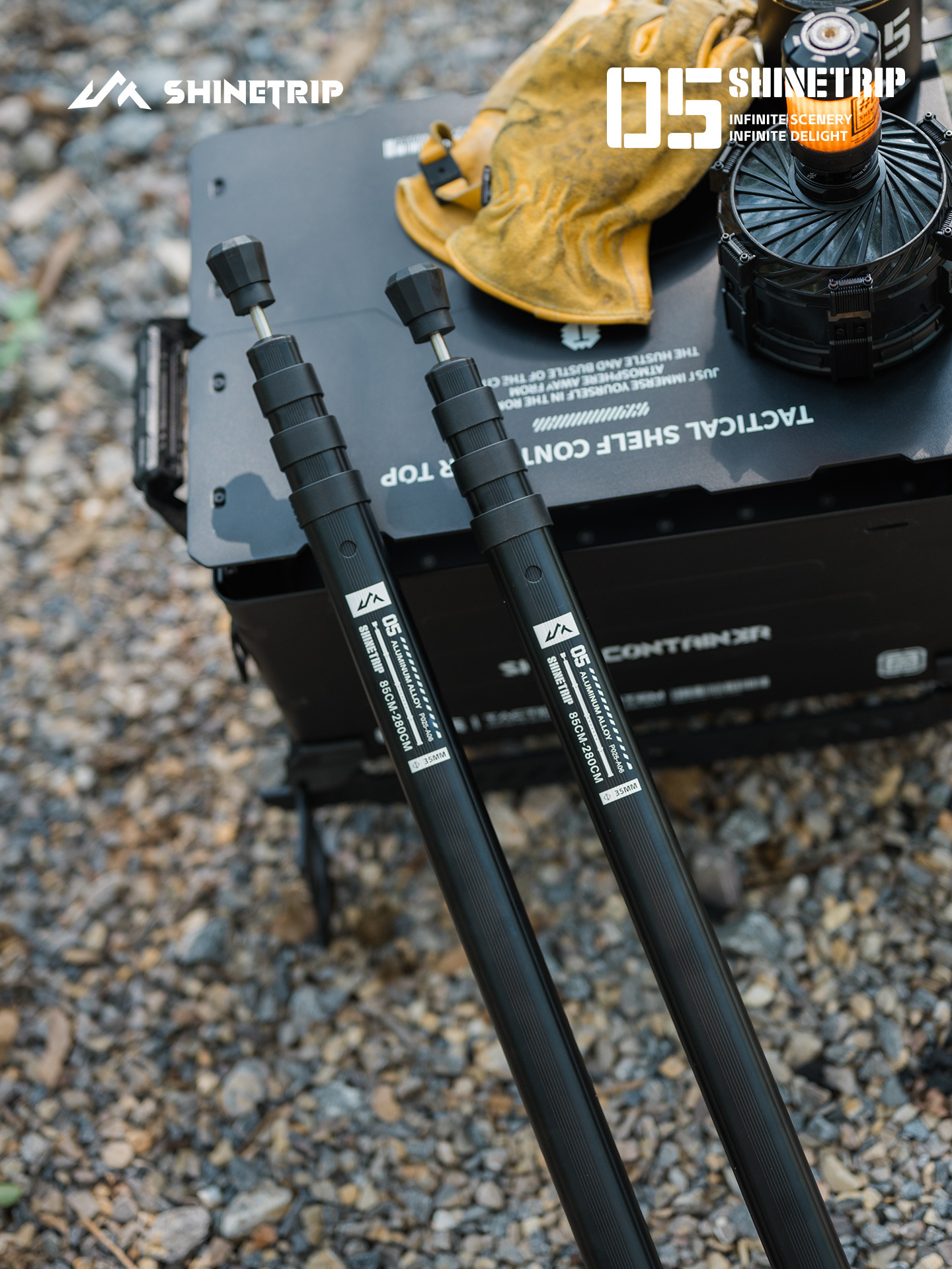 Cây chống tarp Skylight ShineTrip