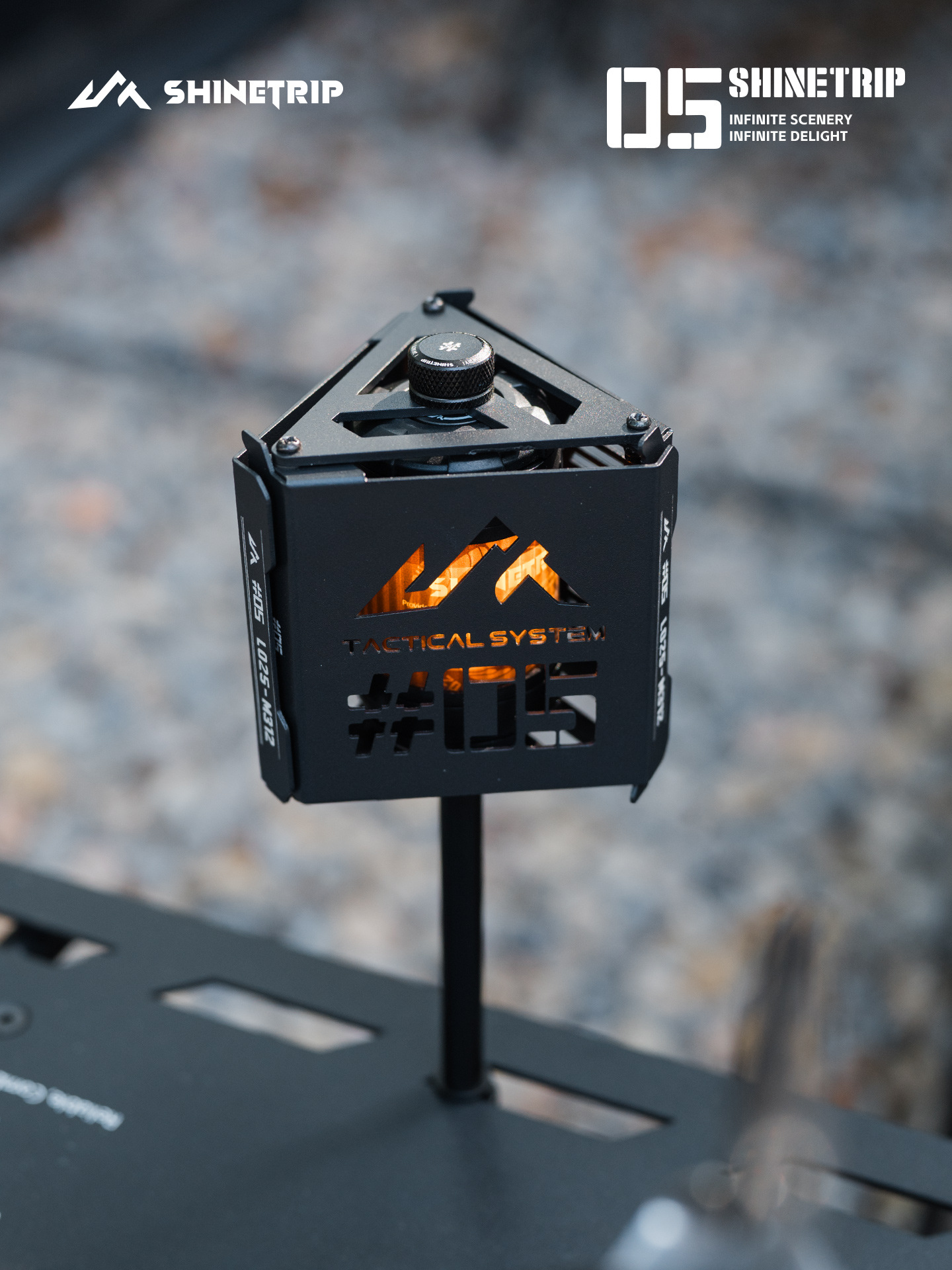 Chụp đèn xoay gió ST05 ShineTrip