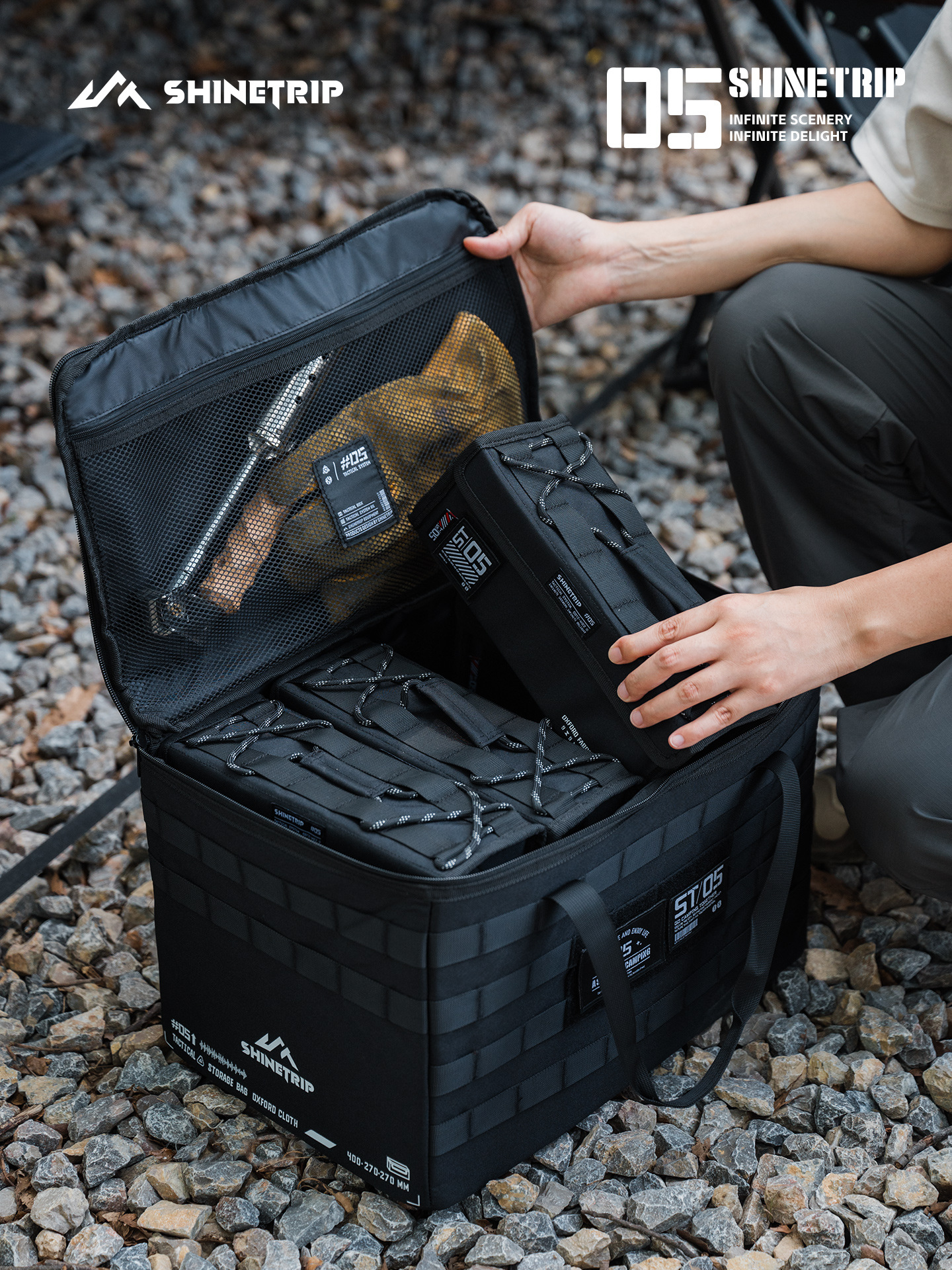Túi lưu trữ chiến thuật IGT Shinetrip