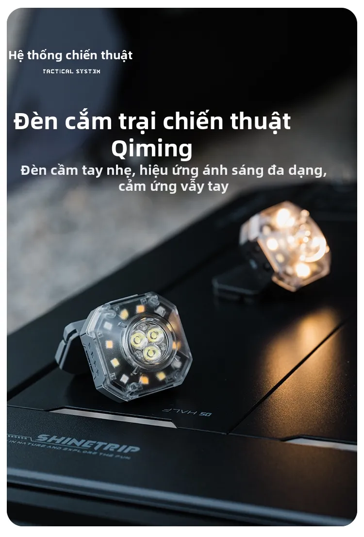 Đèn Đội Đầu Cảm Biến Đa Năng ShineTrip