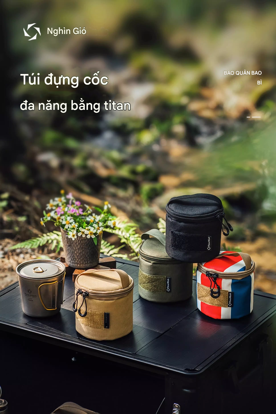 Túi đựng đèn/cốc đa năng - ThousWinds