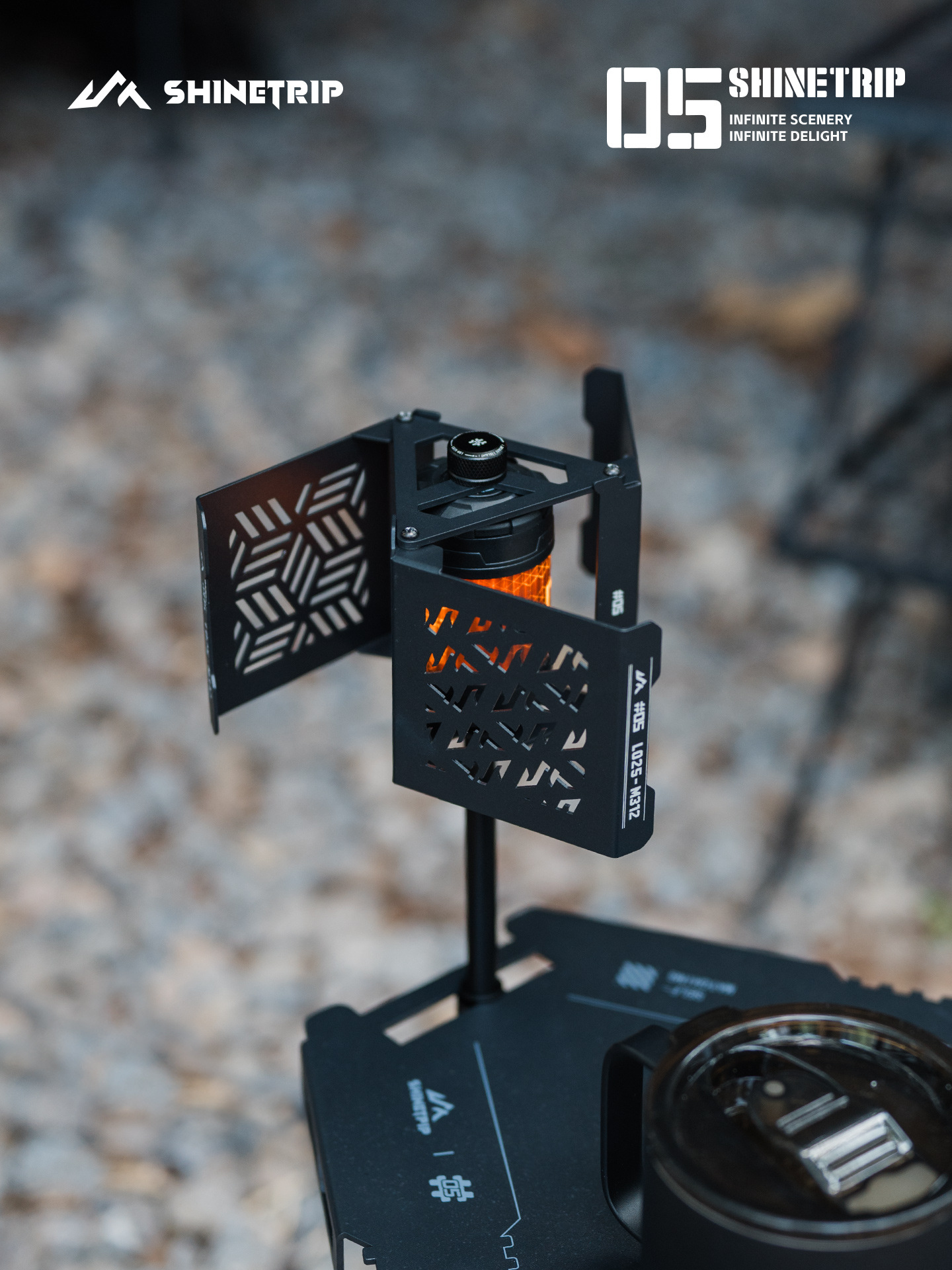 Chụp đèn xoay gió ST05 ShineTrip