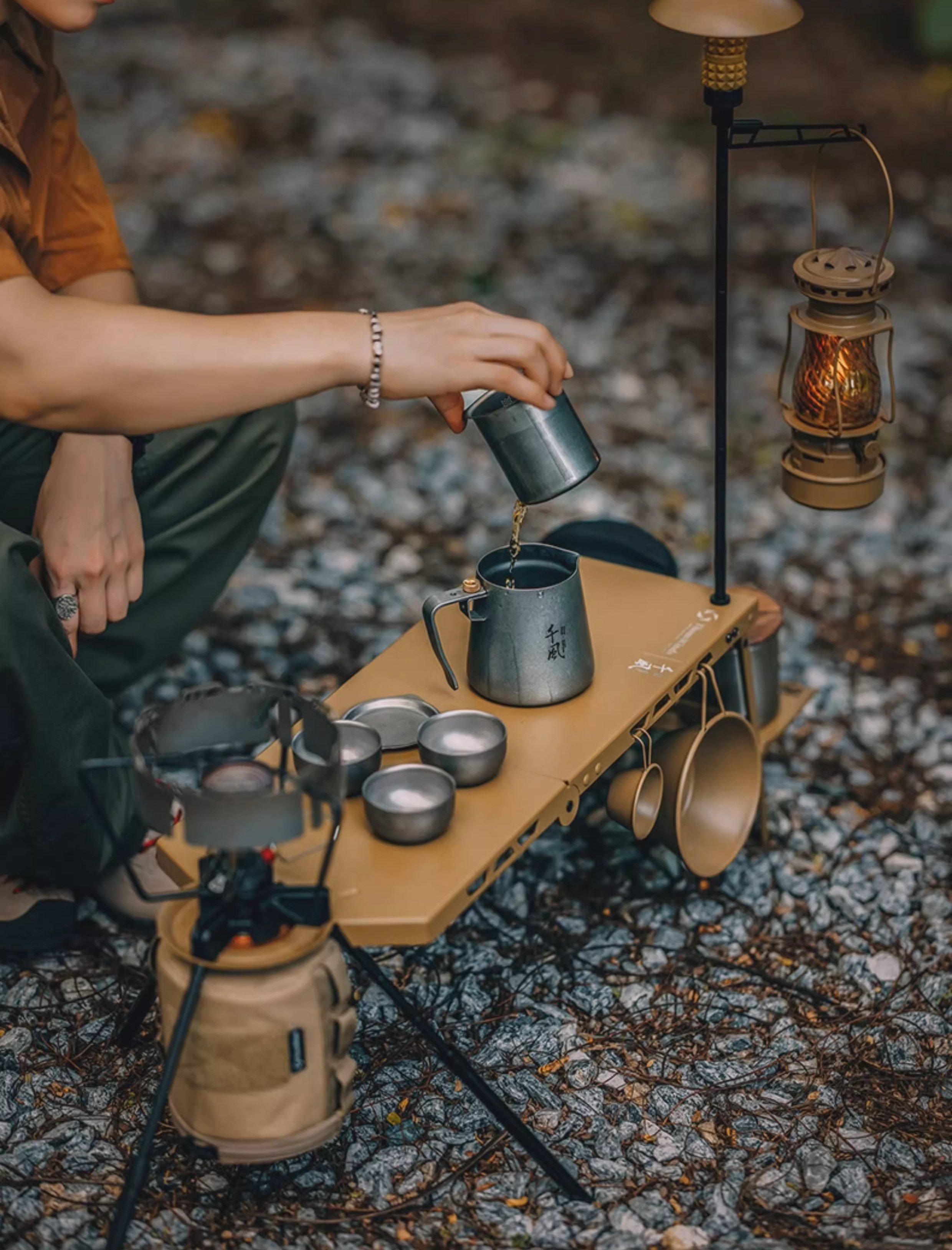 Bộ ấm trà Titanium 2 lớp ThousWinds