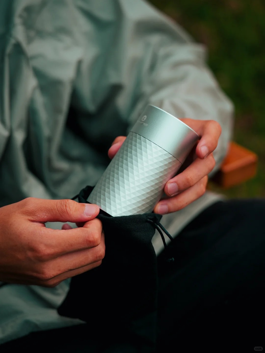 Hộp đựng trà/cafe kim cương Rock Monkey