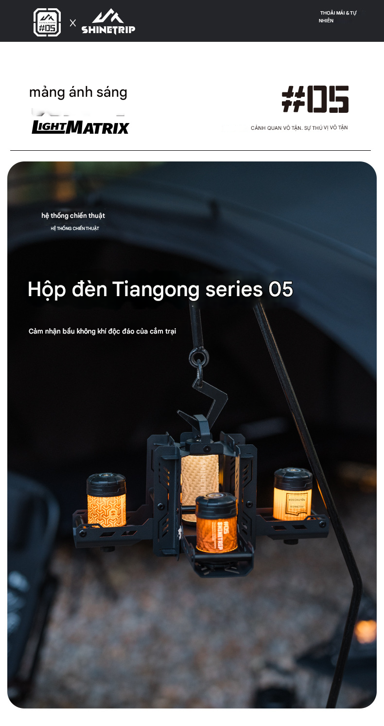 Hộp đèn Tiangong ST05 Shinetrip