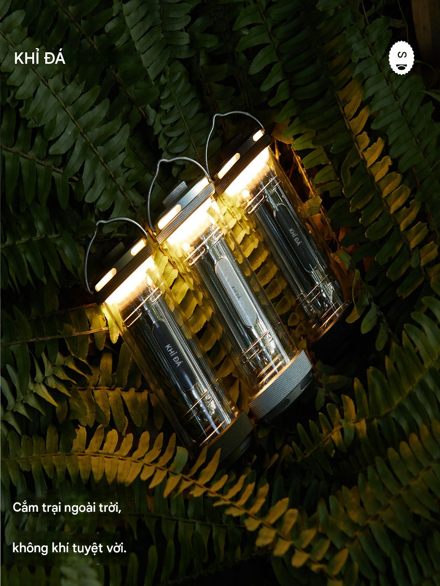 Đèn cắm trại S3 Capsule Time- Rock Monkey