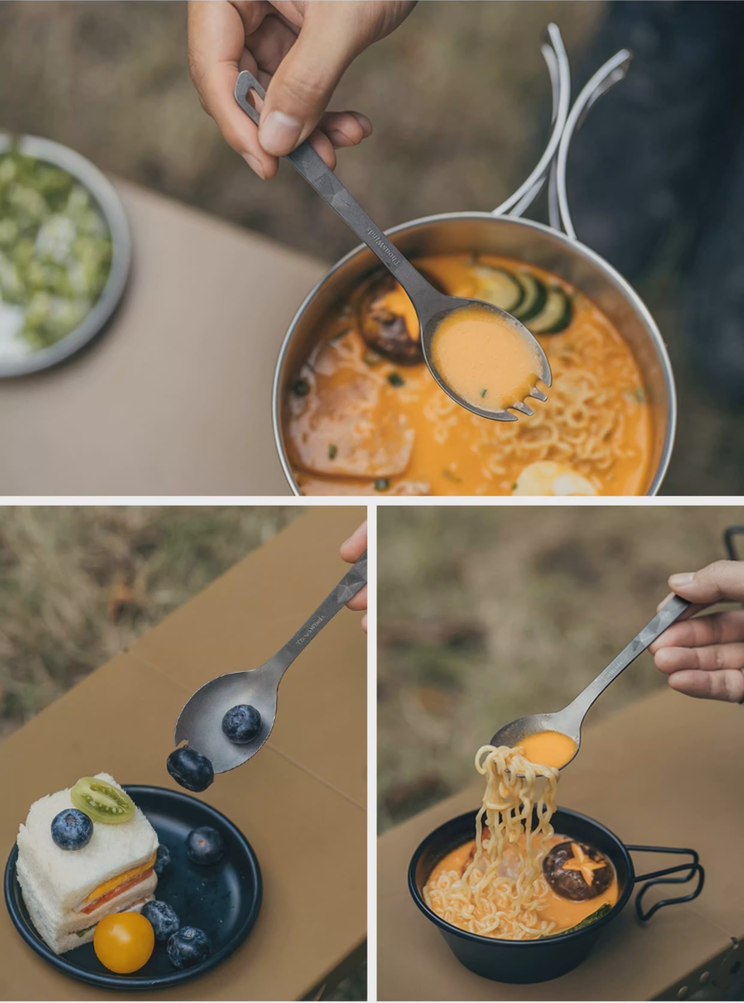 Bộ dụng cụ ăn uống Titanium - ThousWinds