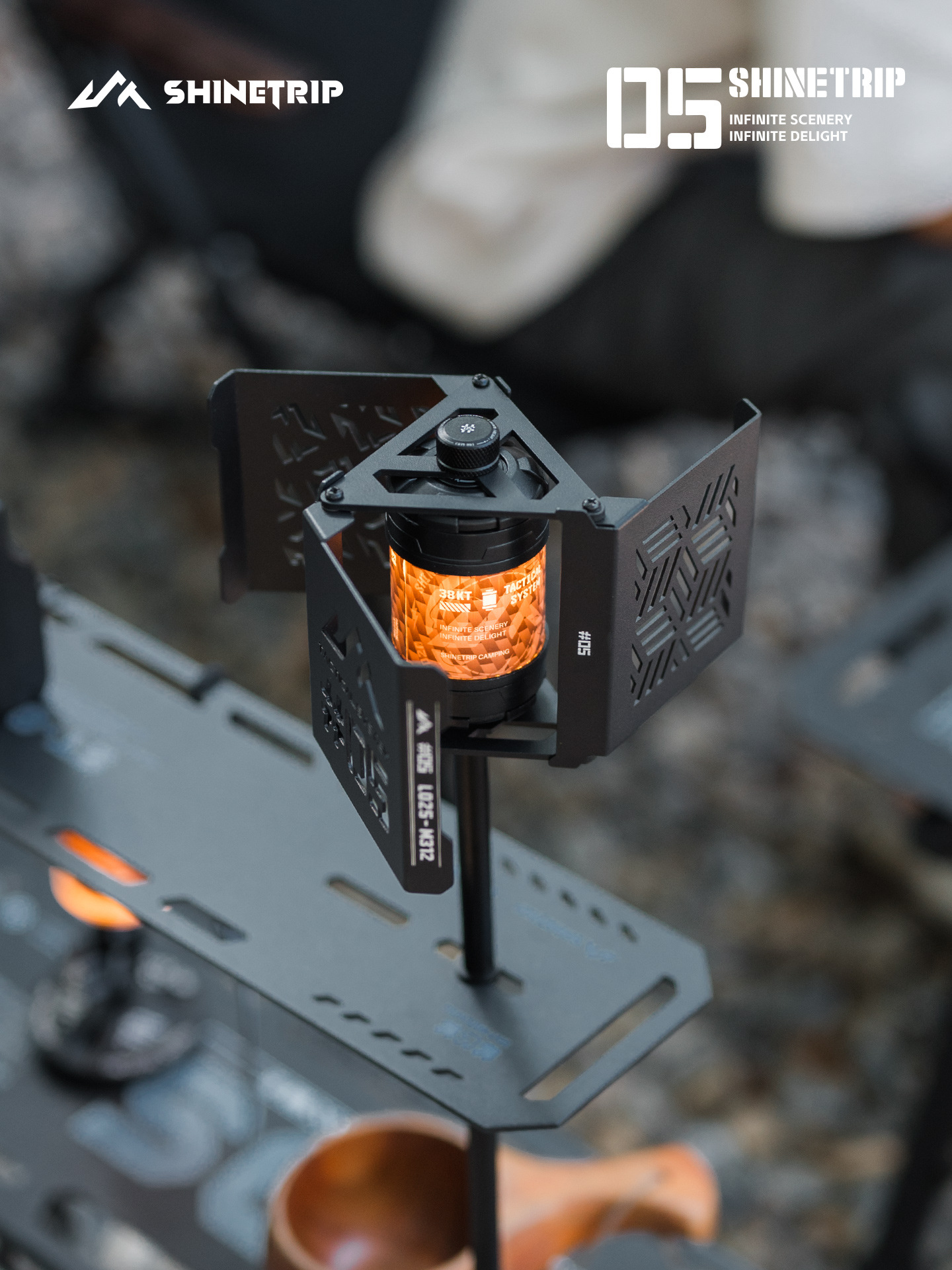 Chụp đèn xoay gió ST05 ShineTrip