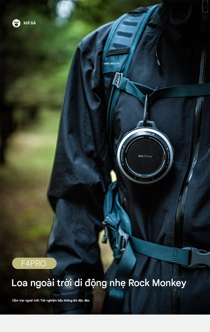 Loa cắm trại RGB Rock Monkey