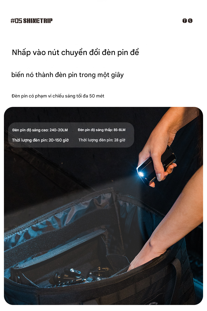 Đèn Multi-Light Shinetrip ST05