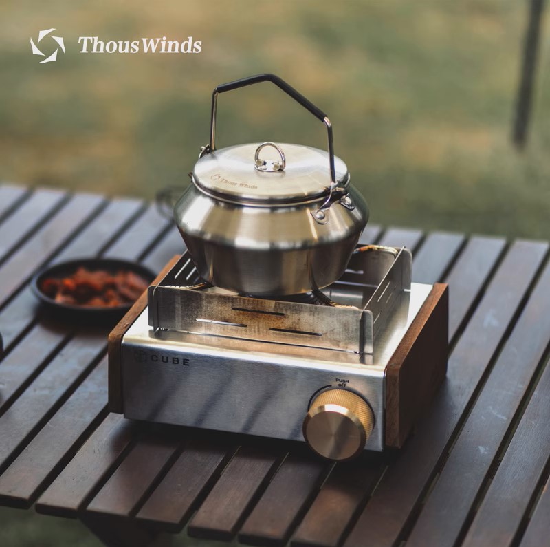 Ấm đun nước thép không gỉ 0,9L - ThousWinds