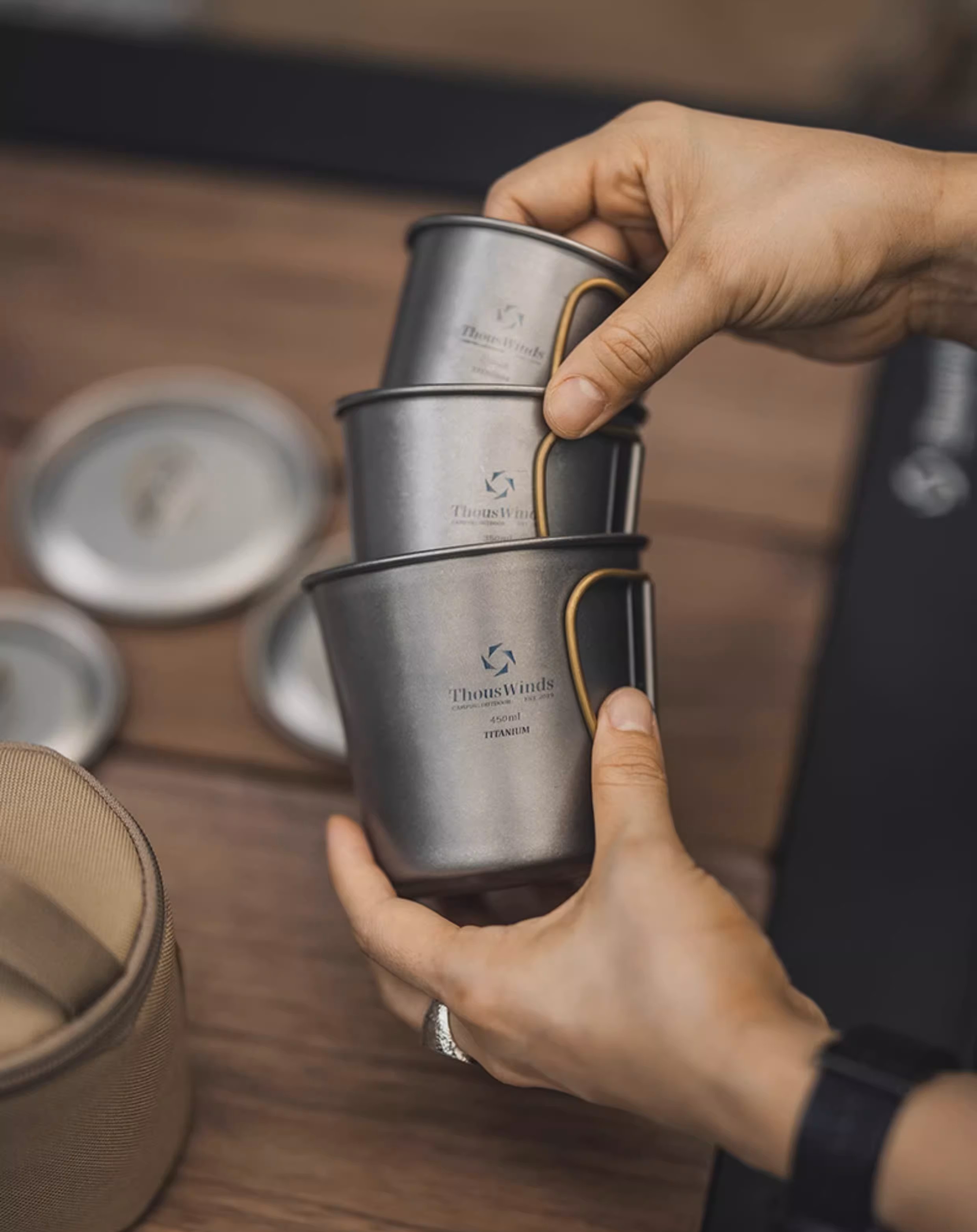 Cốc Titanium siêu nhẹ ThousWinds