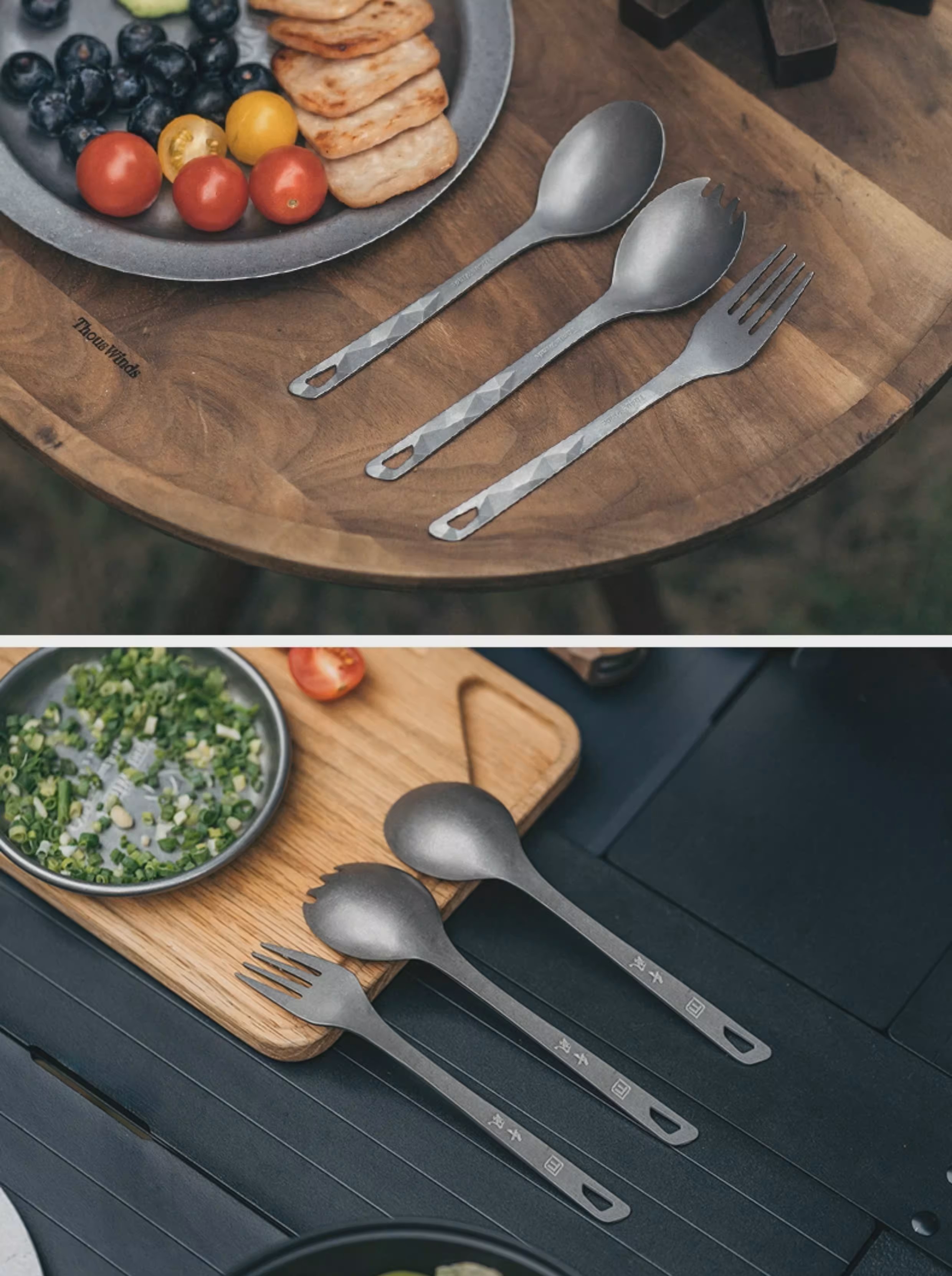 Bộ dụng cụ ăn uống Titanium - ThousWinds