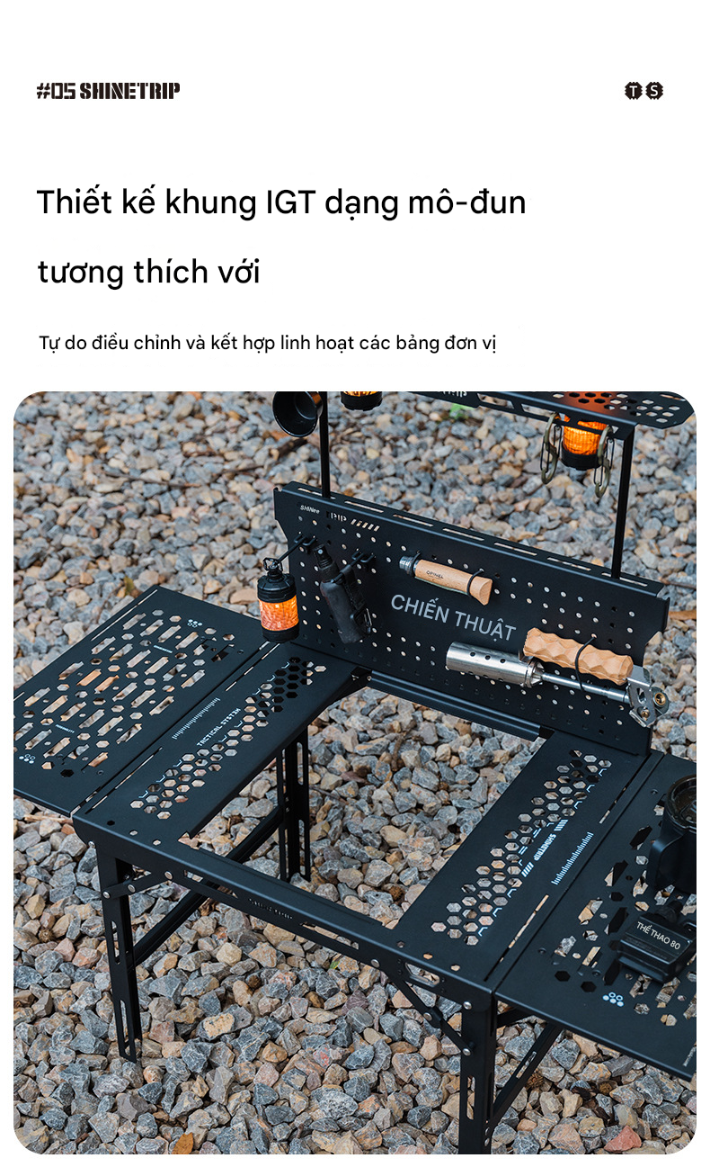 Bàn cắm trại IGT Multi-table Shinetrip