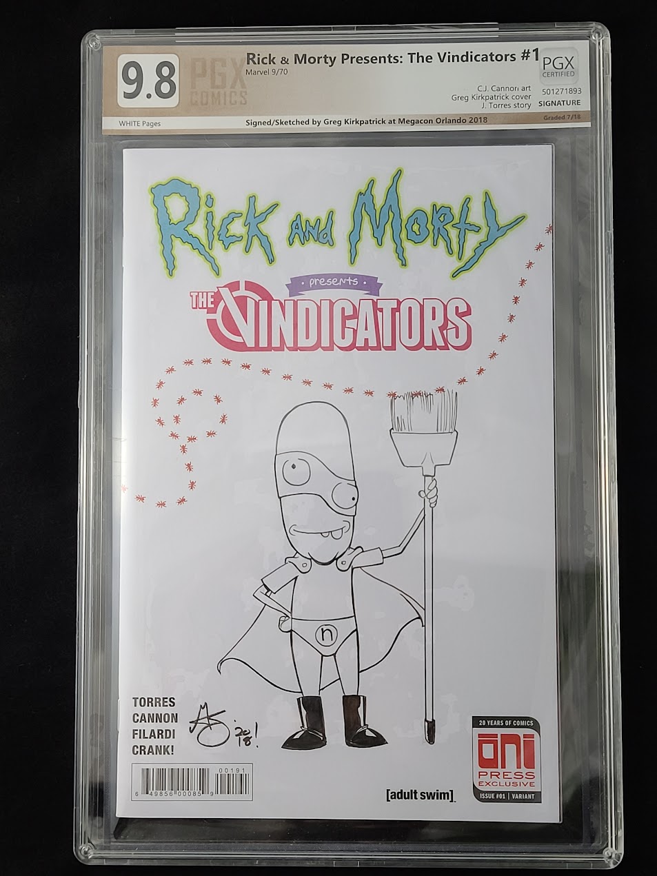 Rick and Morty Presents: The Vindicators #1 - Mr. PBH Sketch