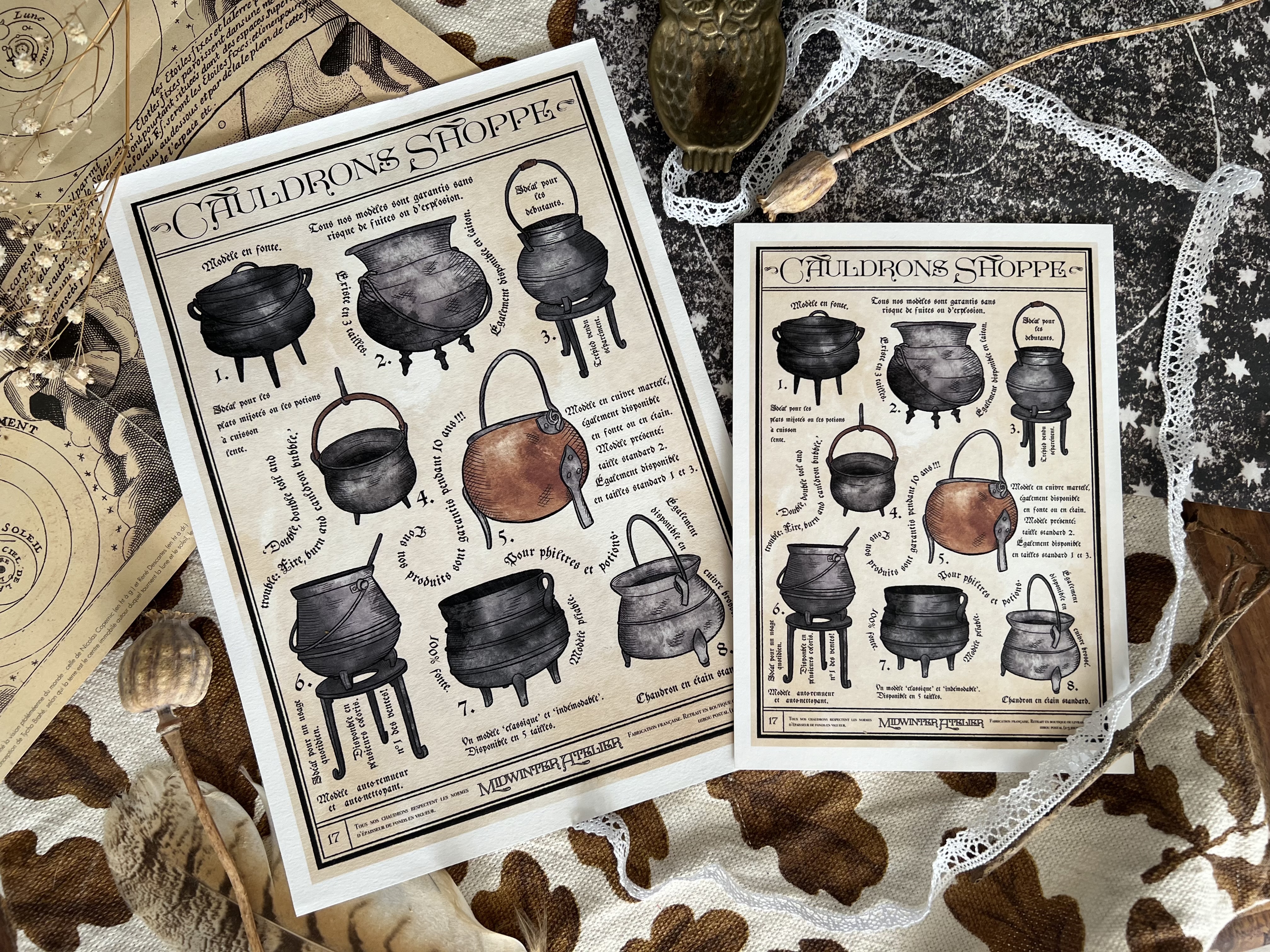 Print 'Cauldrons Shoppe' 