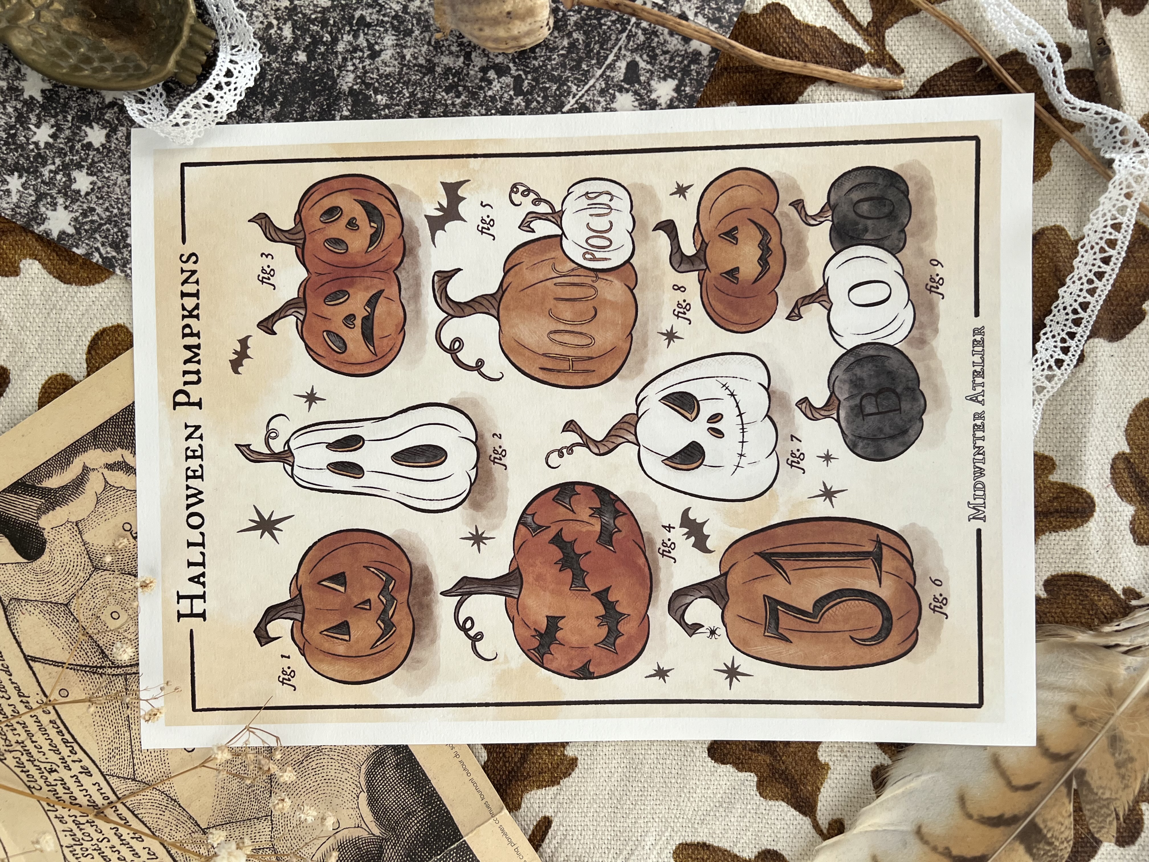 Print 'Halloween Pumpkins' 