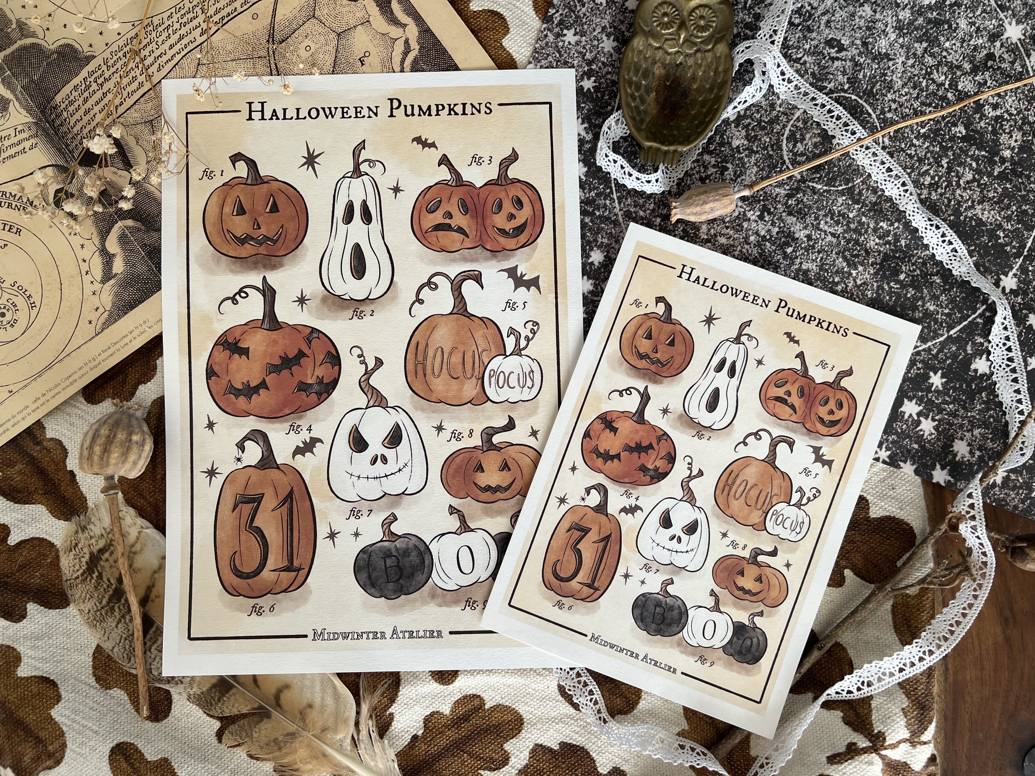 Print 'Halloween Pumpkins' 