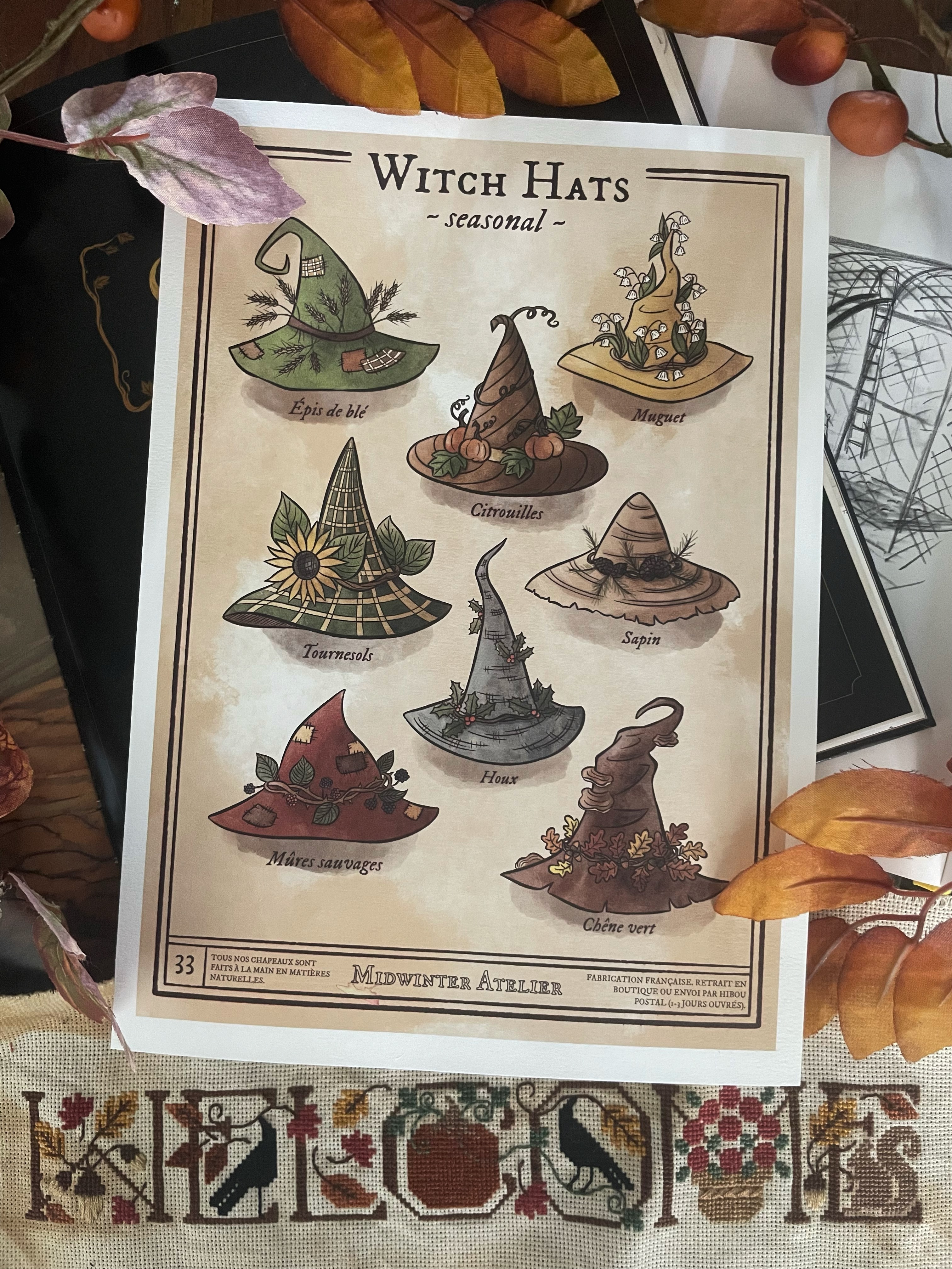 Print 'Witch Hats - Seasonal' 