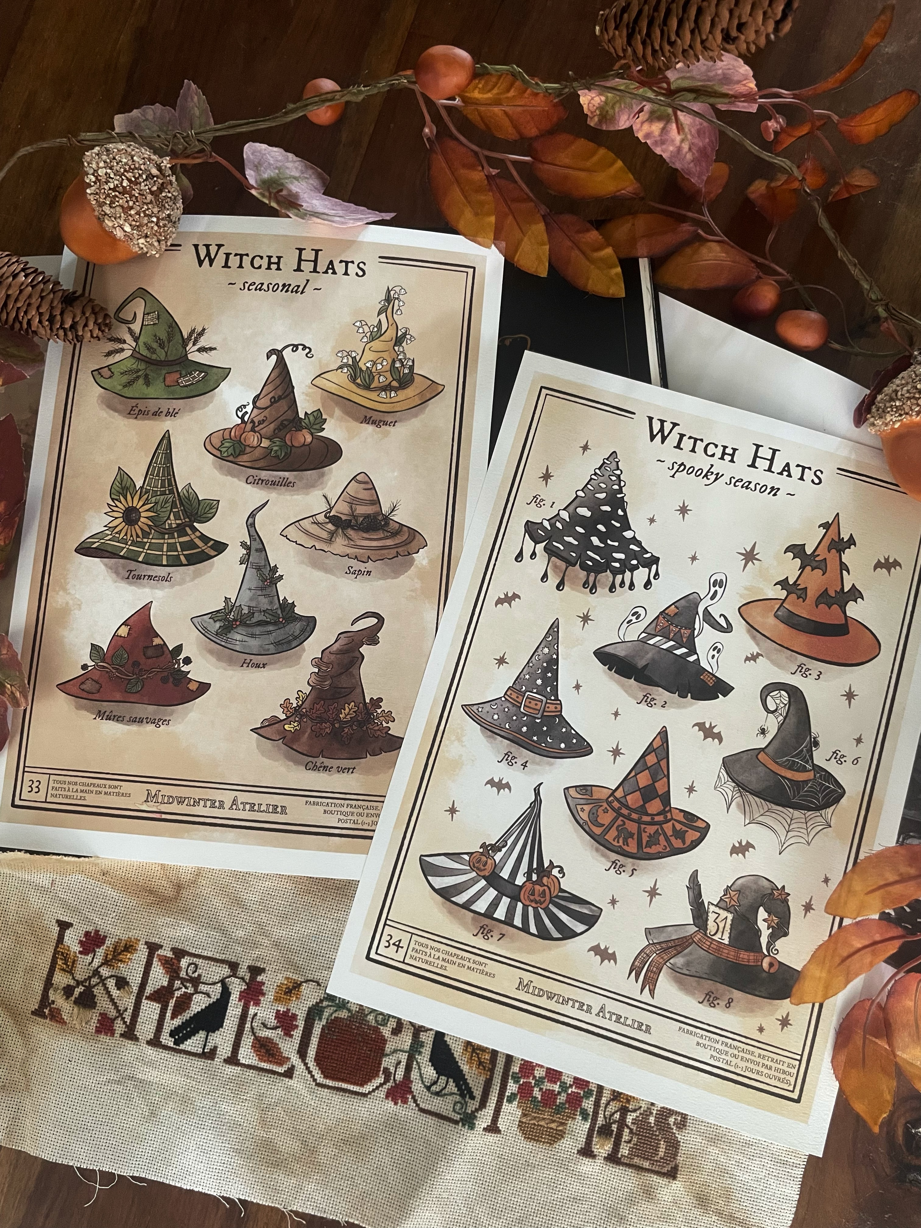 Print 'Witch Hats - Spooky Season' 